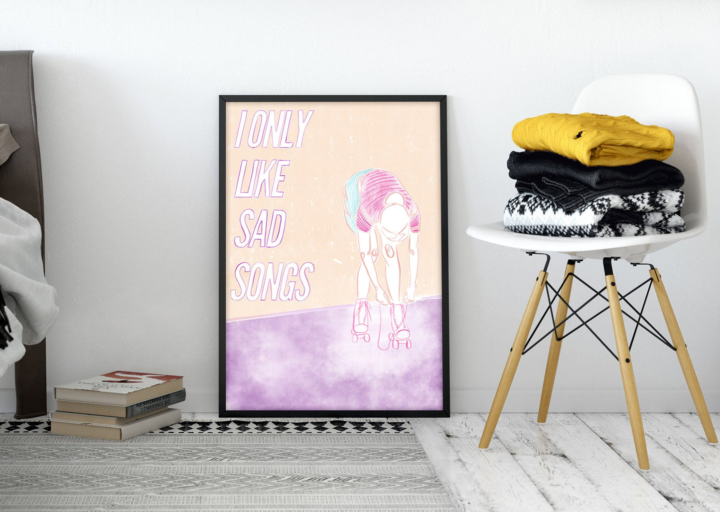 Figurative Retro Print