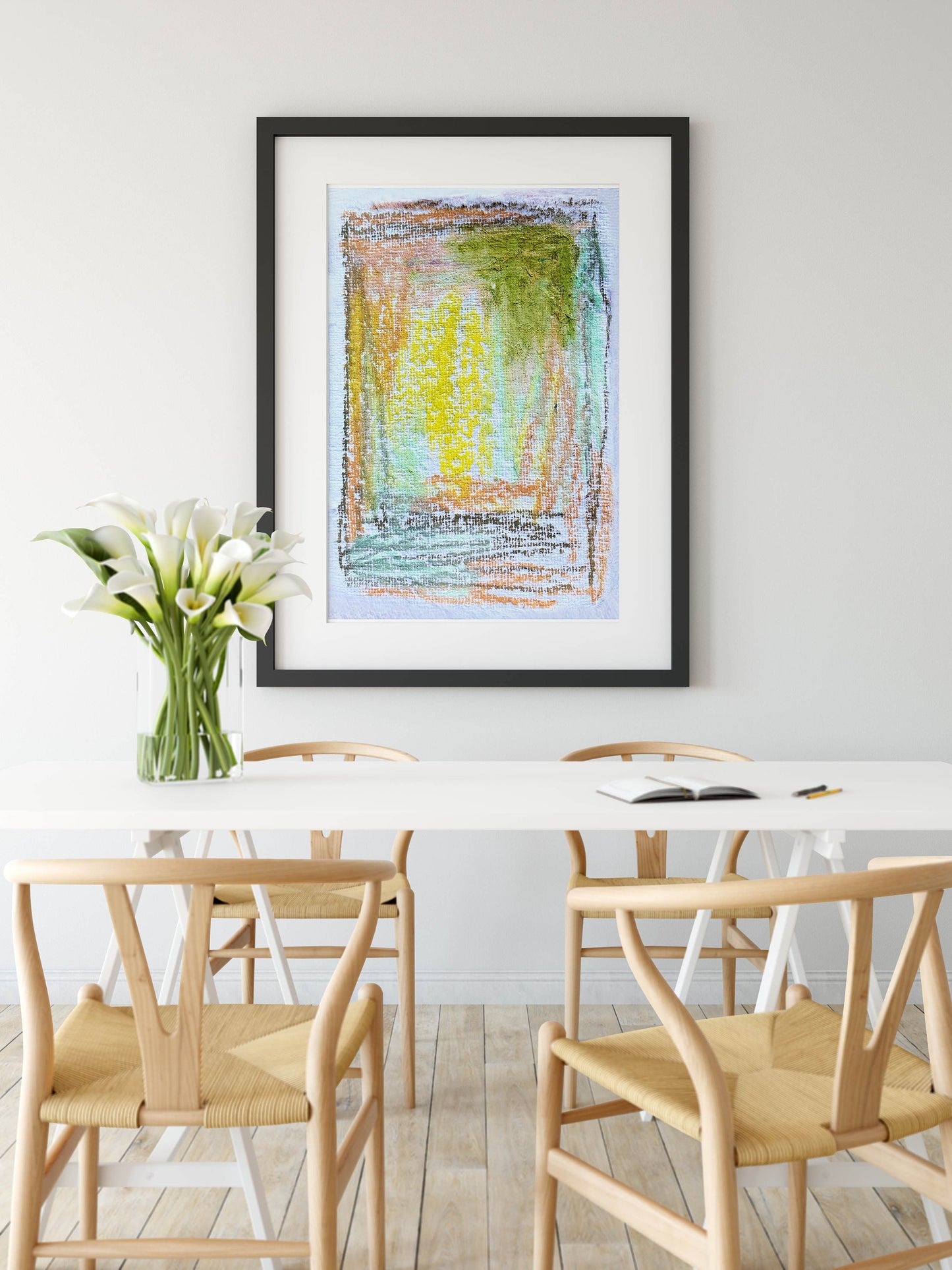 Geometric Contemporary Abstract Art Print