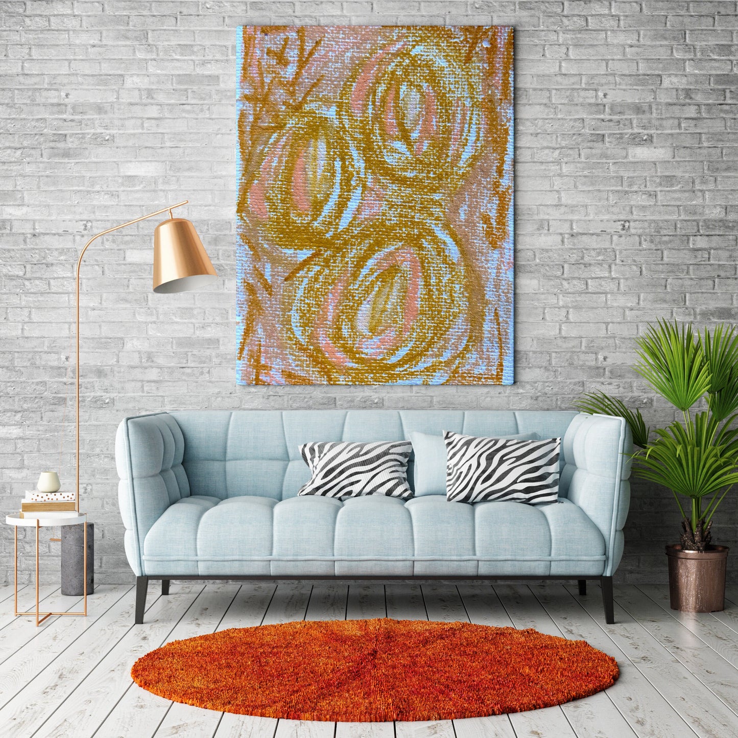 Geometric Abstract Print