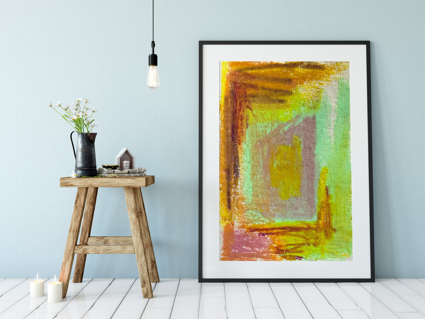 Contemporary Abstract Art Print