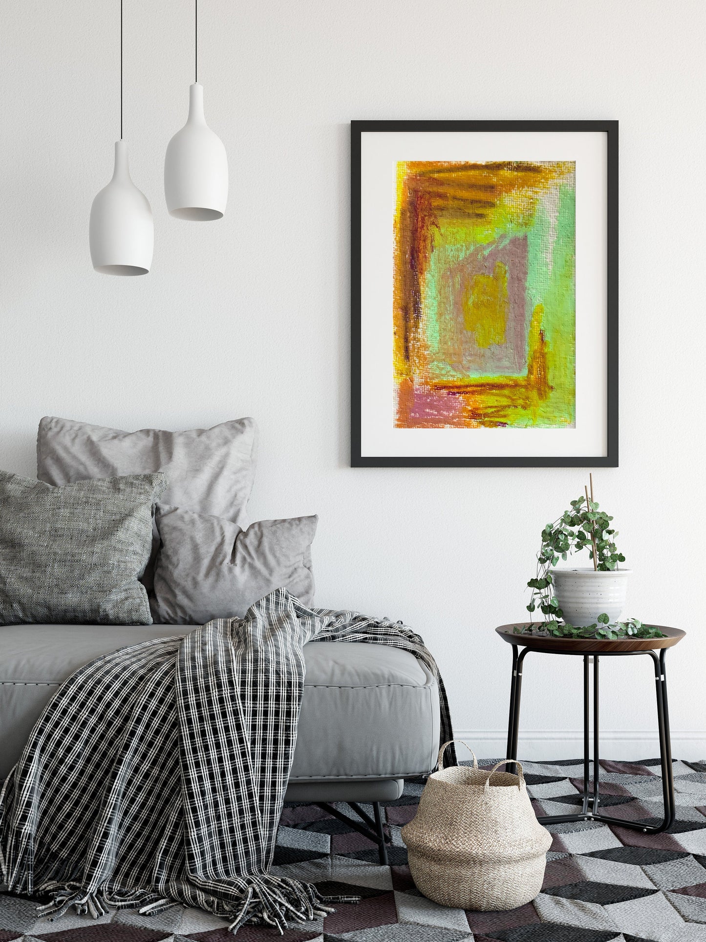 Contemporary Abstract Art Print