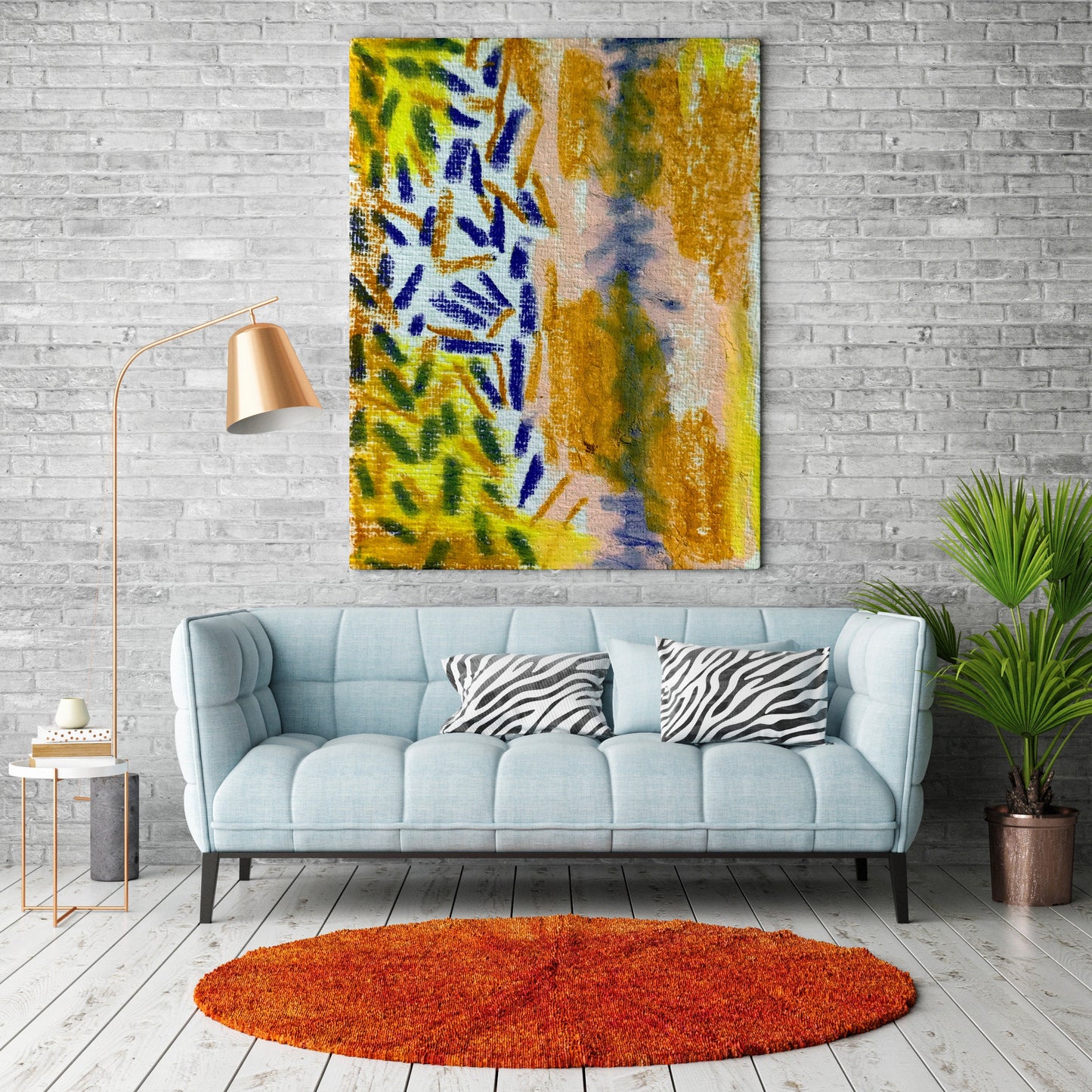 Abstract Contemporary Print