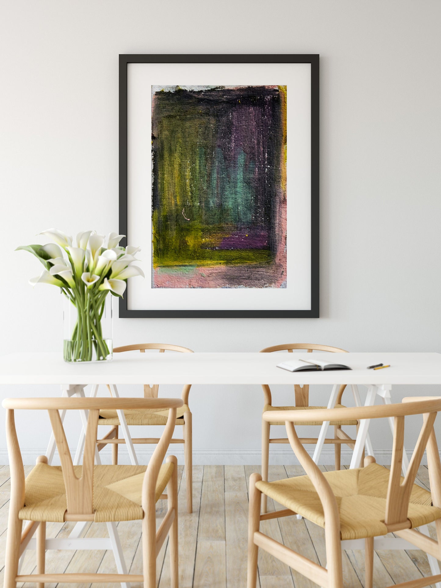 Geometric Contemporary Abstract Art Print