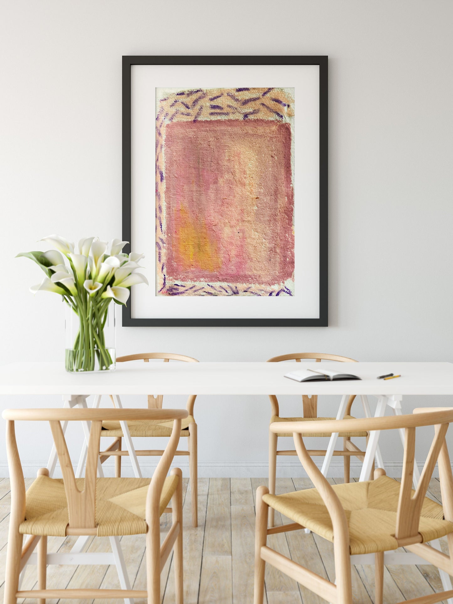 Geometric Contemporary Abstract Art Print