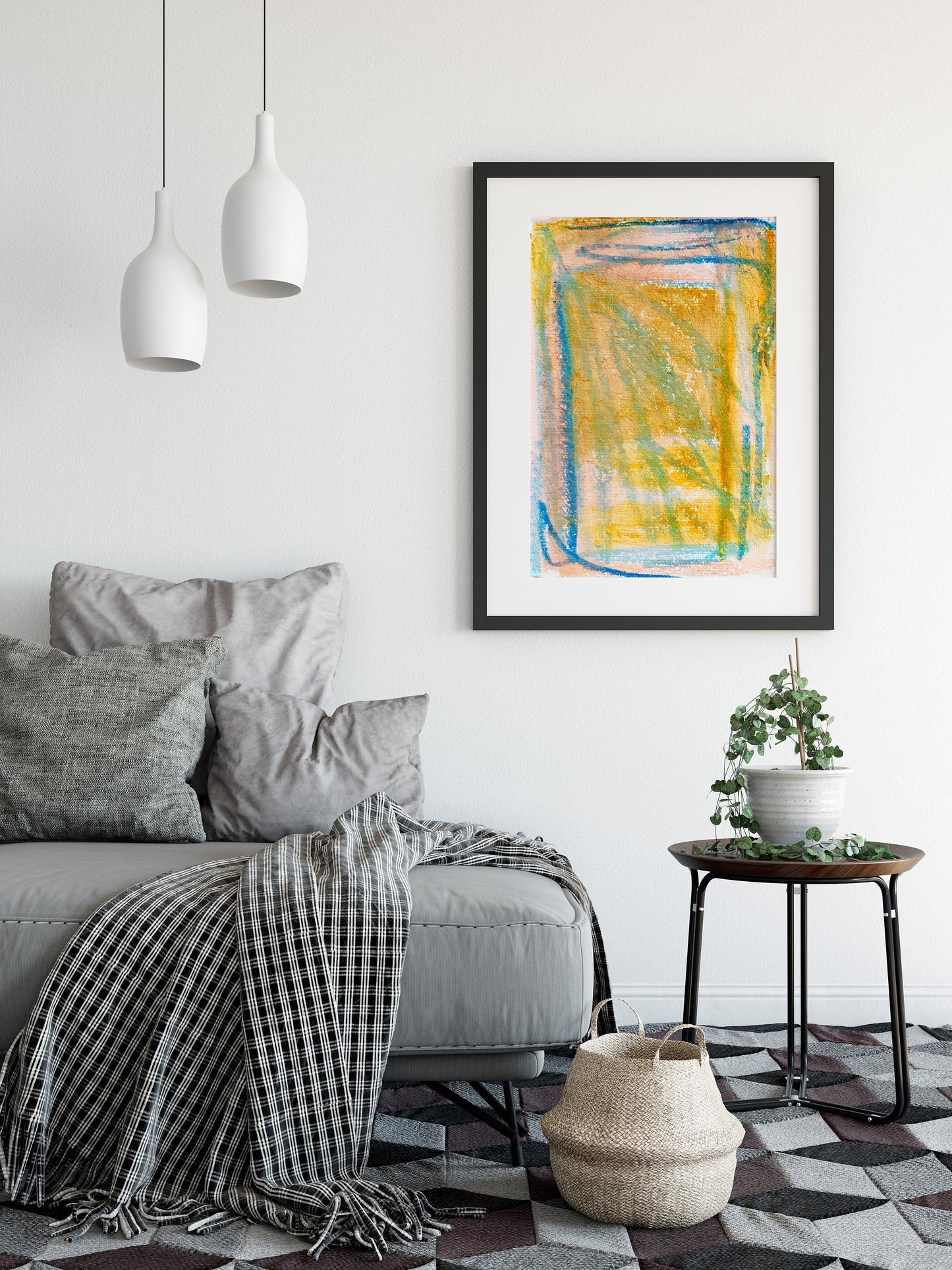 Contemporary Abstract Art Print
