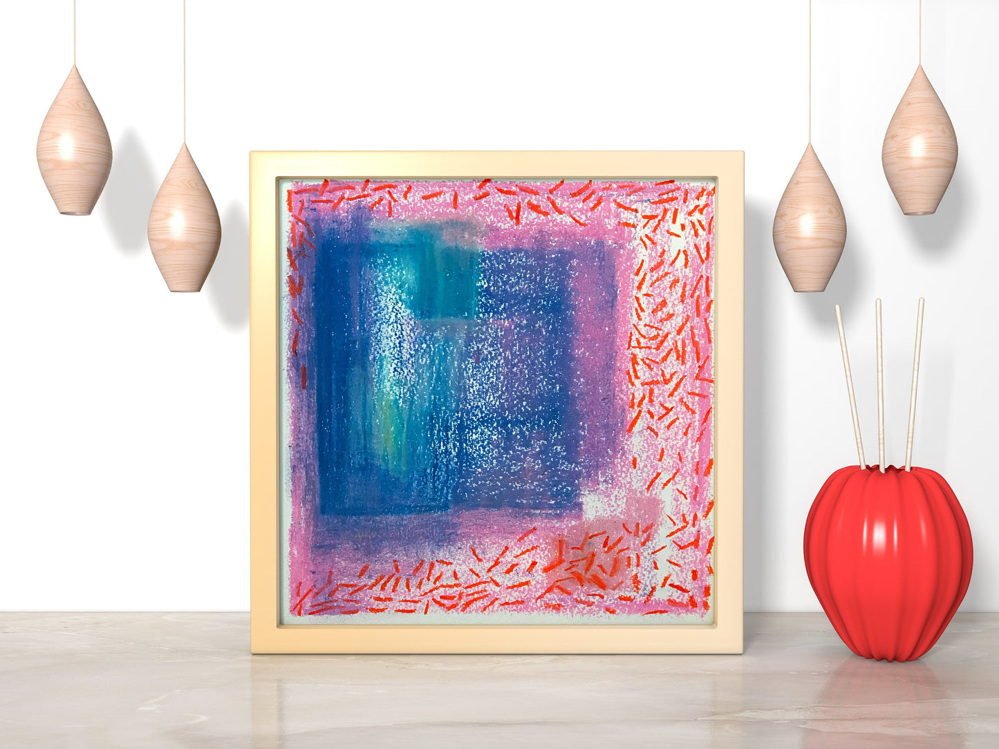 Geometric Contemporary Abstract Art Print