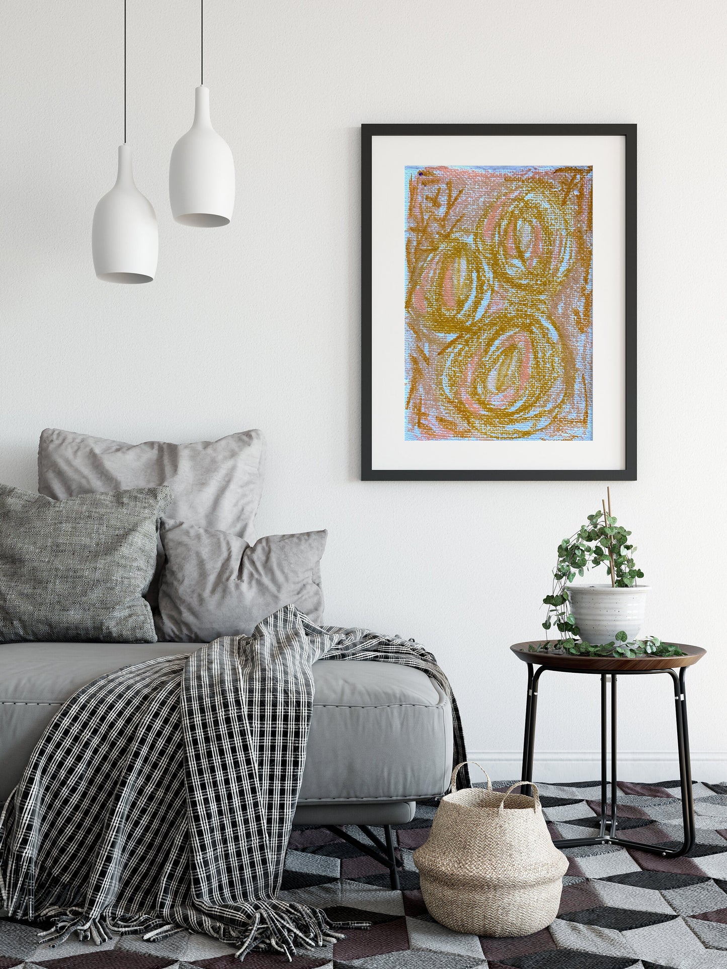 Geometric Abstract Print