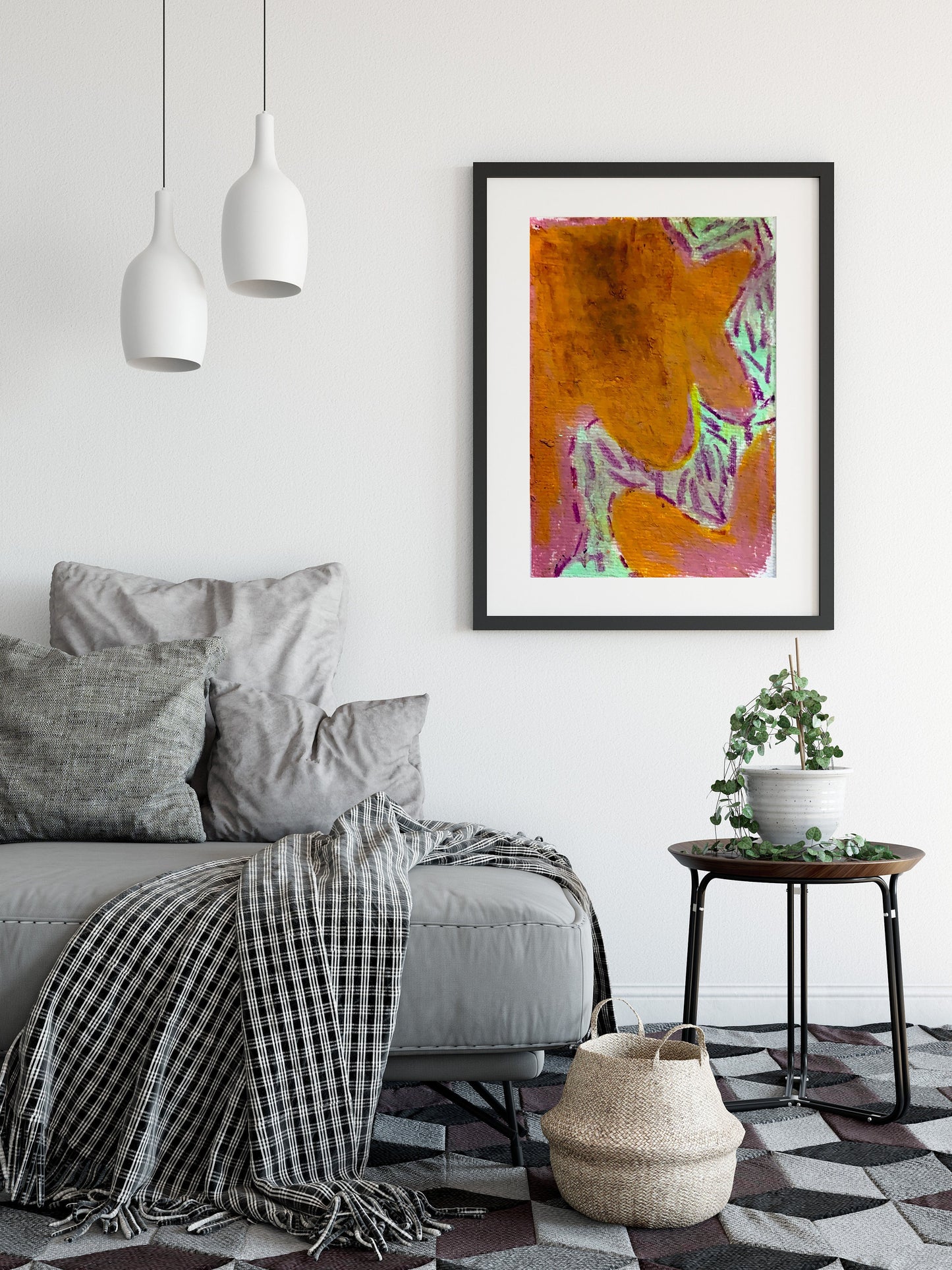 Contemporary Abstract Art Print