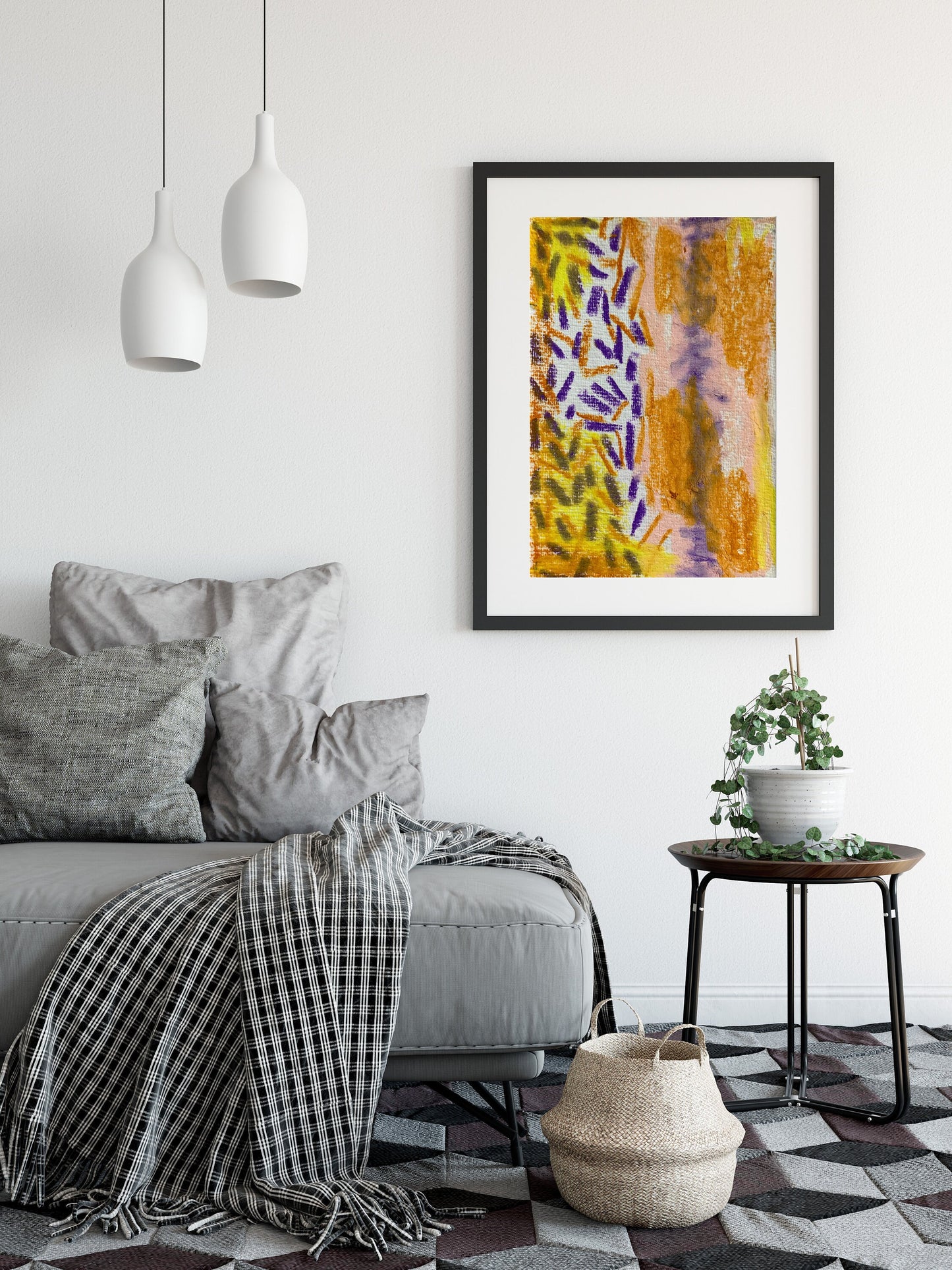 Abstract Contemporary Print