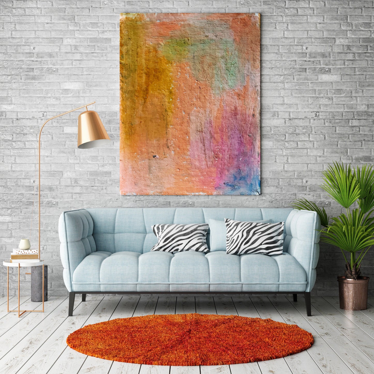 Contemporary Abstract Art Print