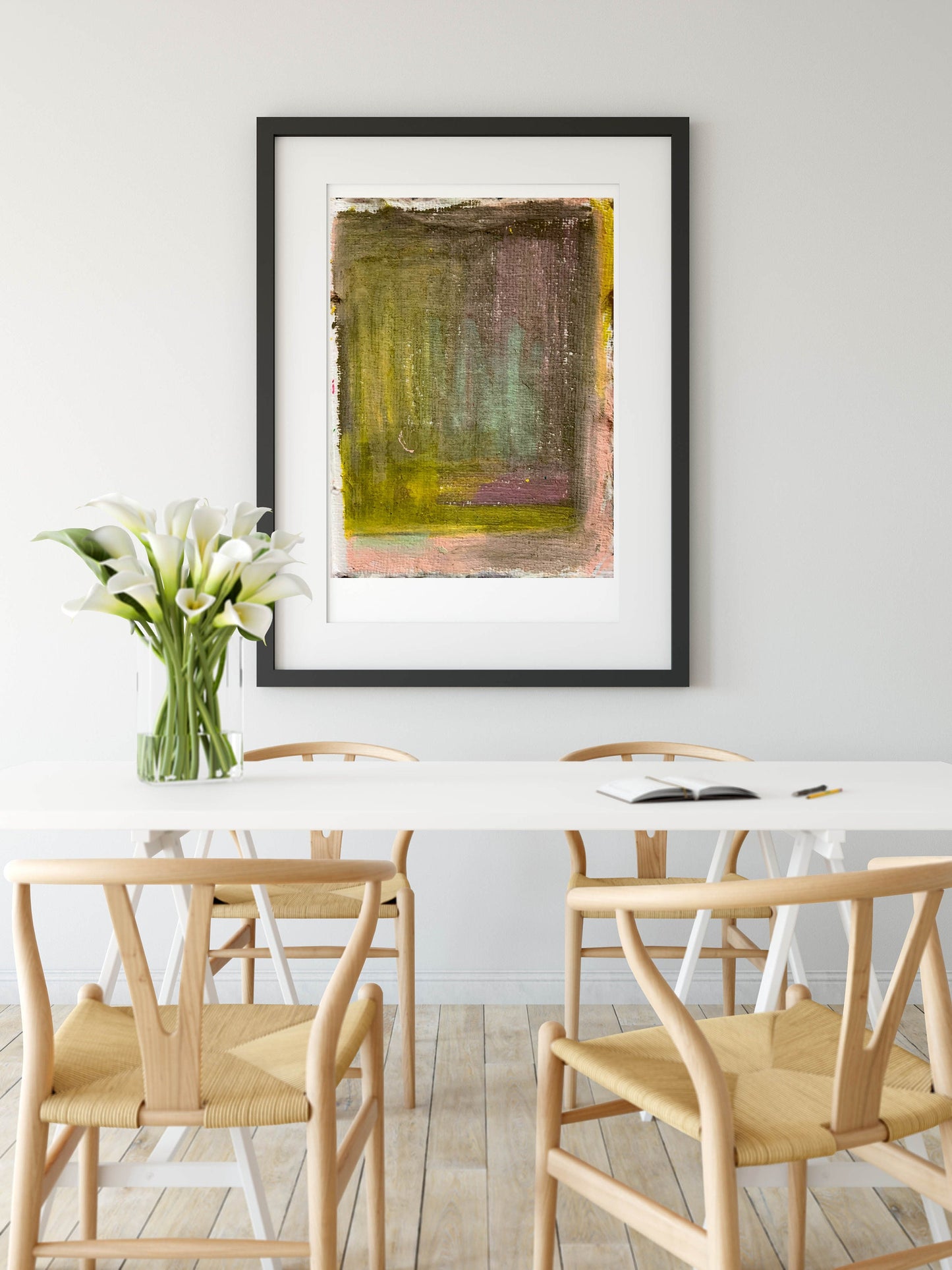 Geometric Contemporary Abstract Art Print
