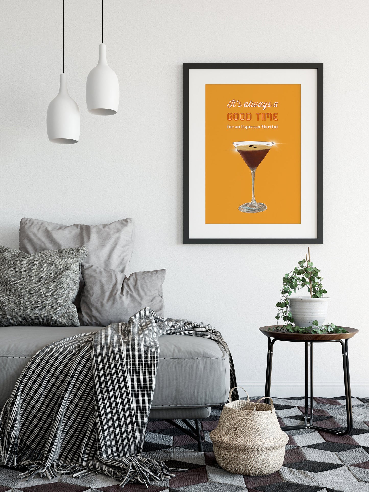 Cocktail Print, Espresso Martini