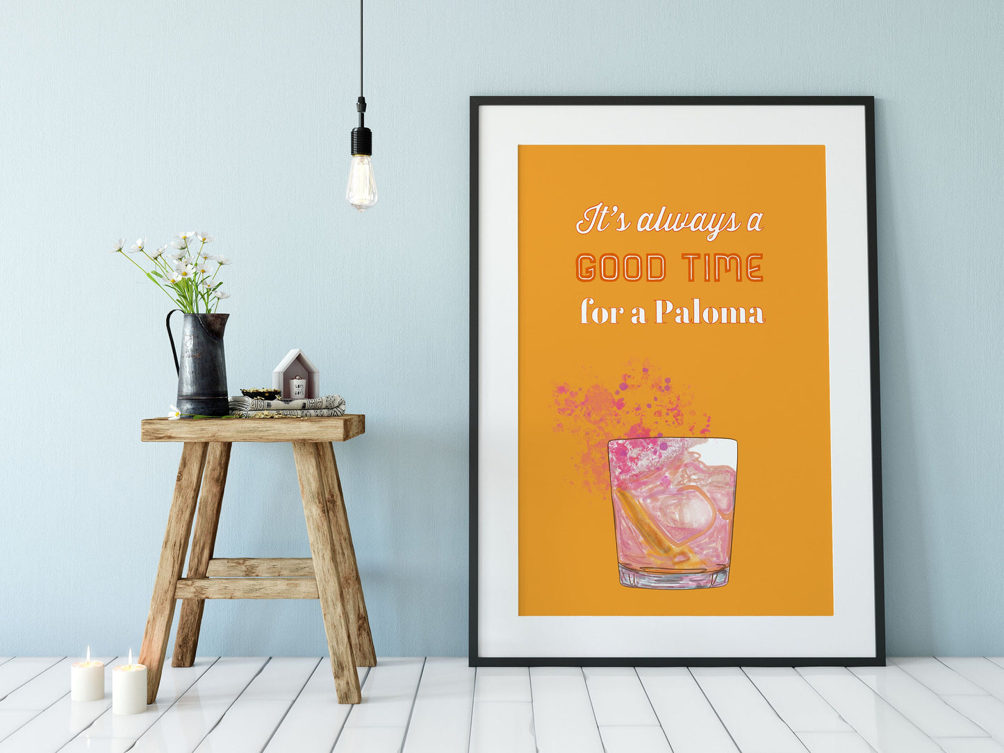 Cocktail Print, Paloma
