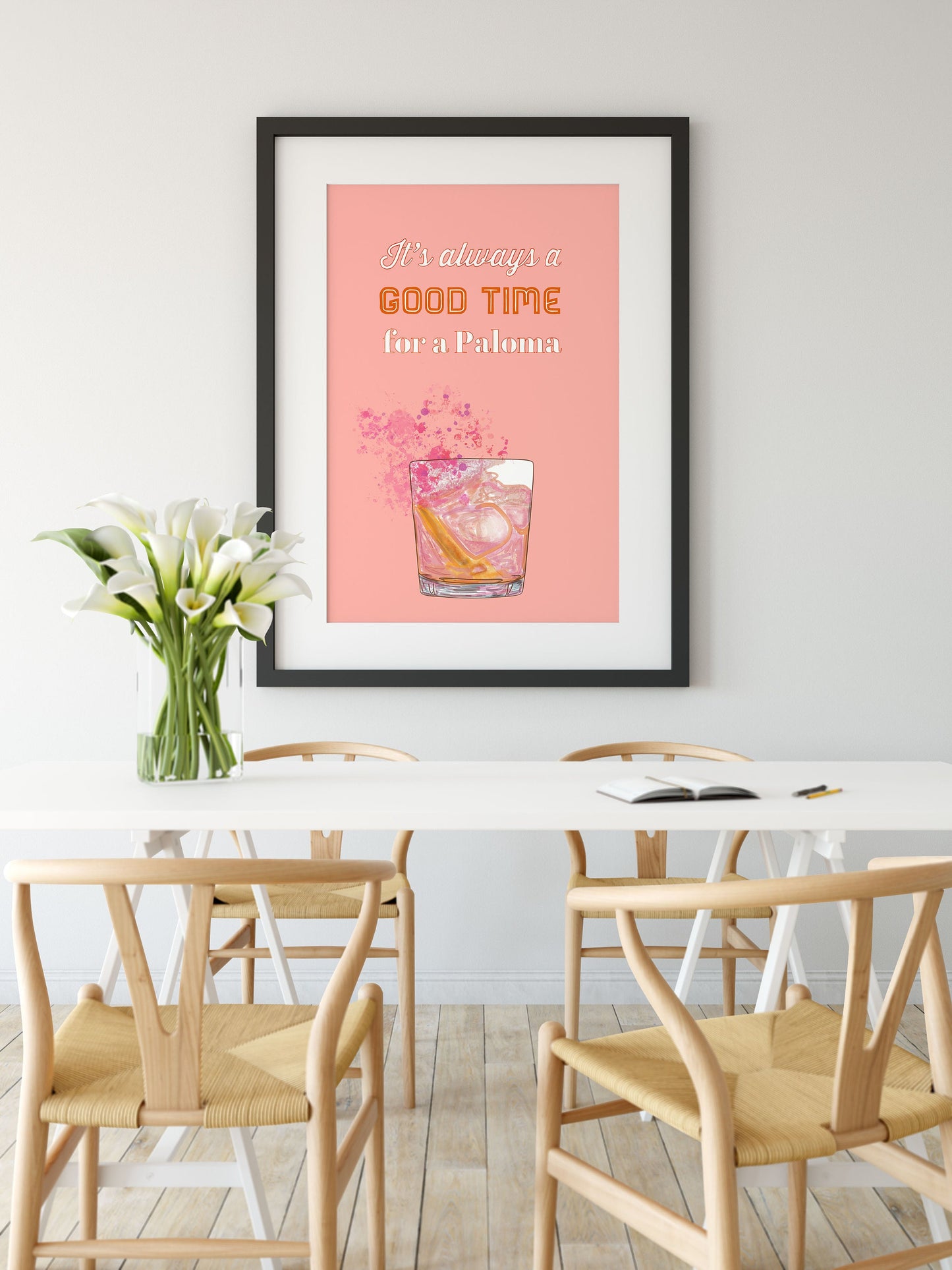 Cocktail Print, Paloma