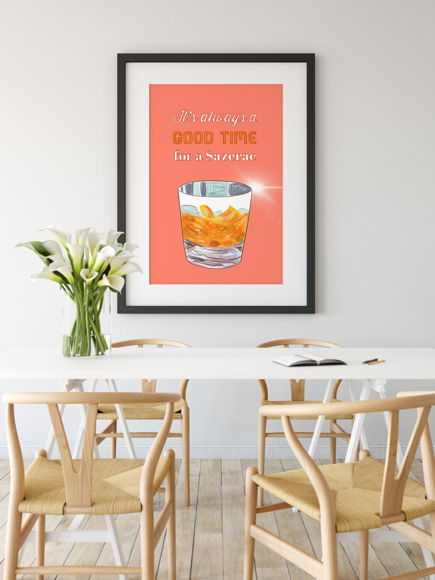 Cocktail Print, Sazerac