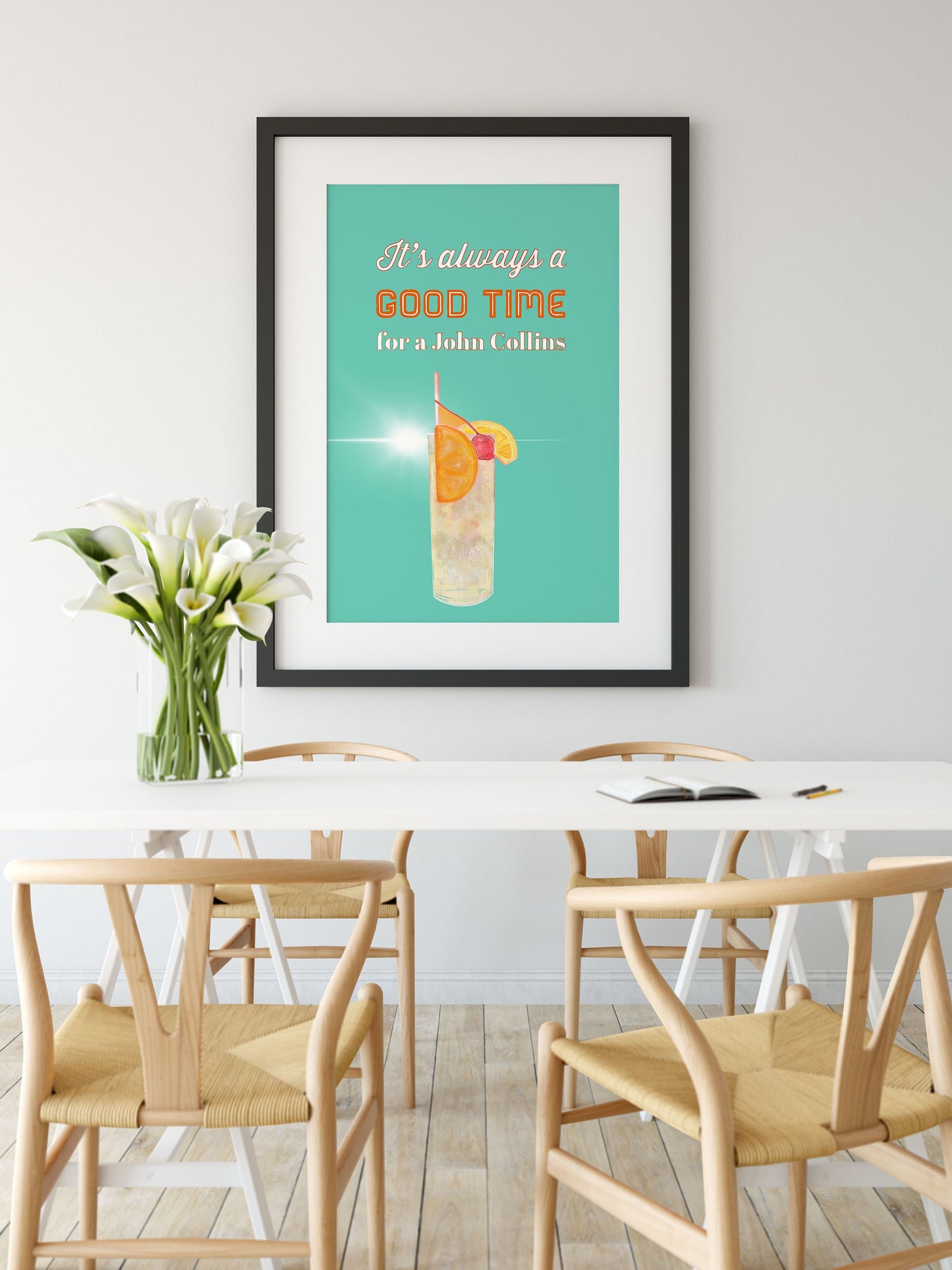 Cocktail Print, John Collins