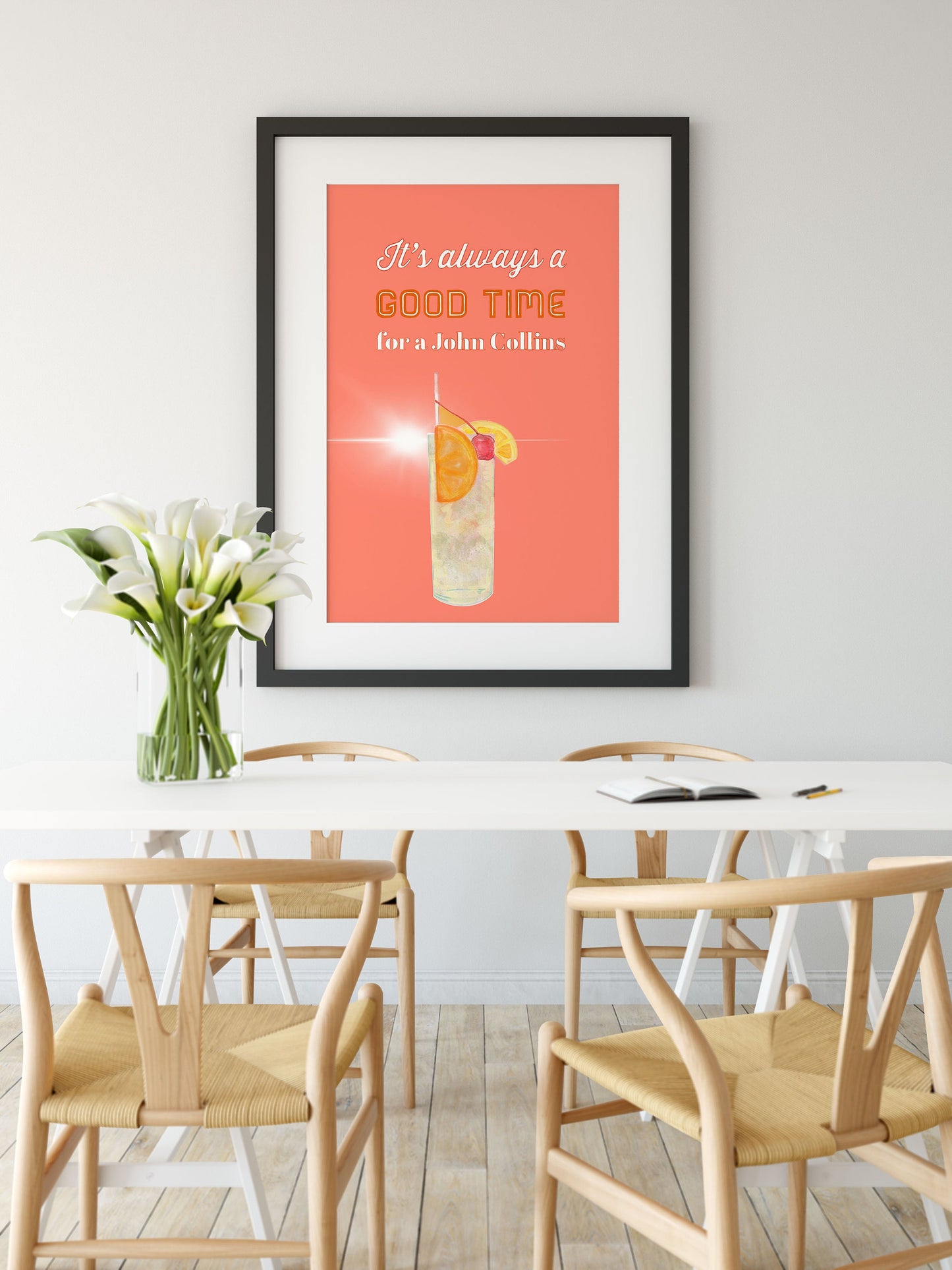 Cocktail Print, John Collins