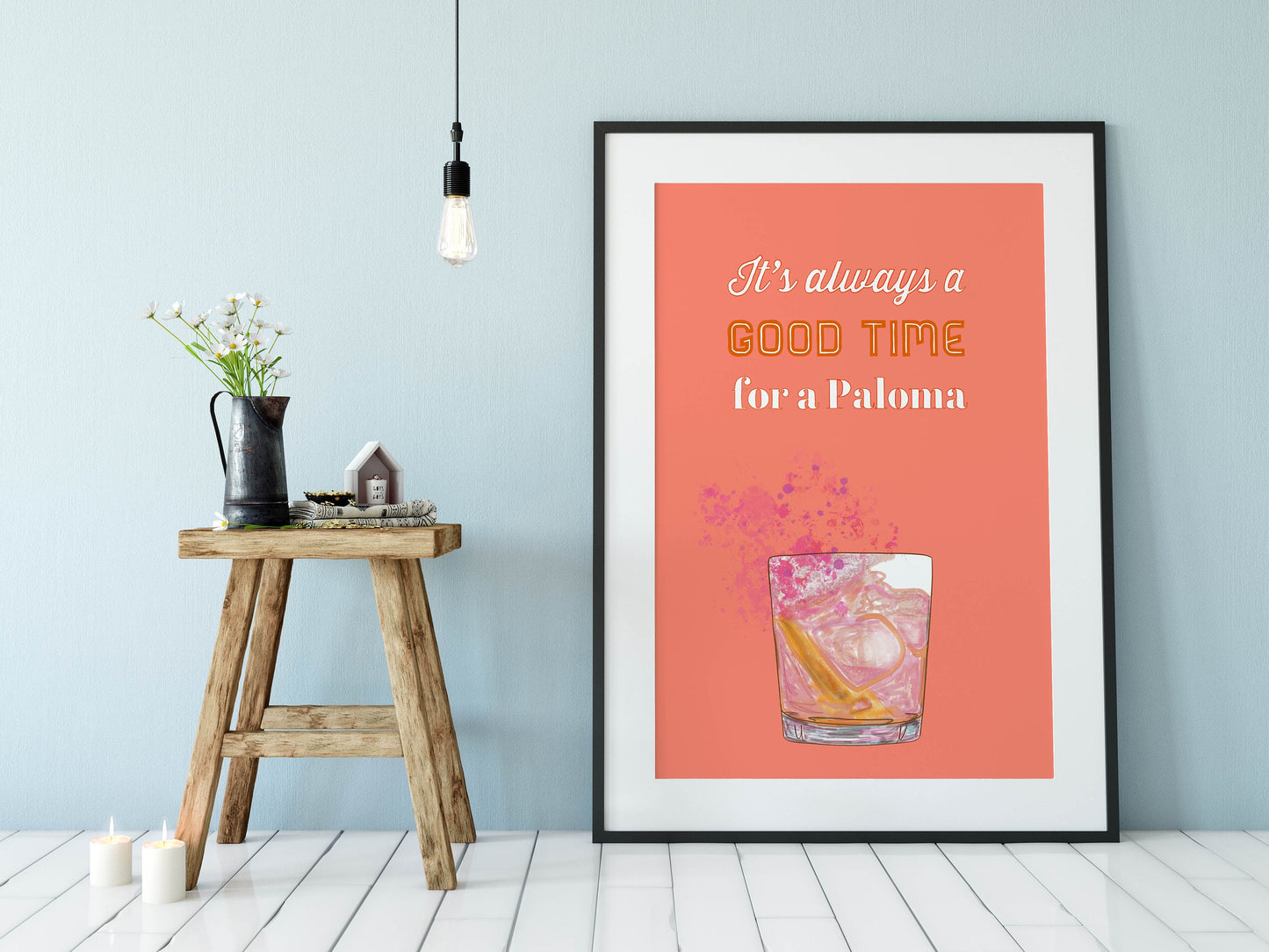 Cocktail Print, Paloma