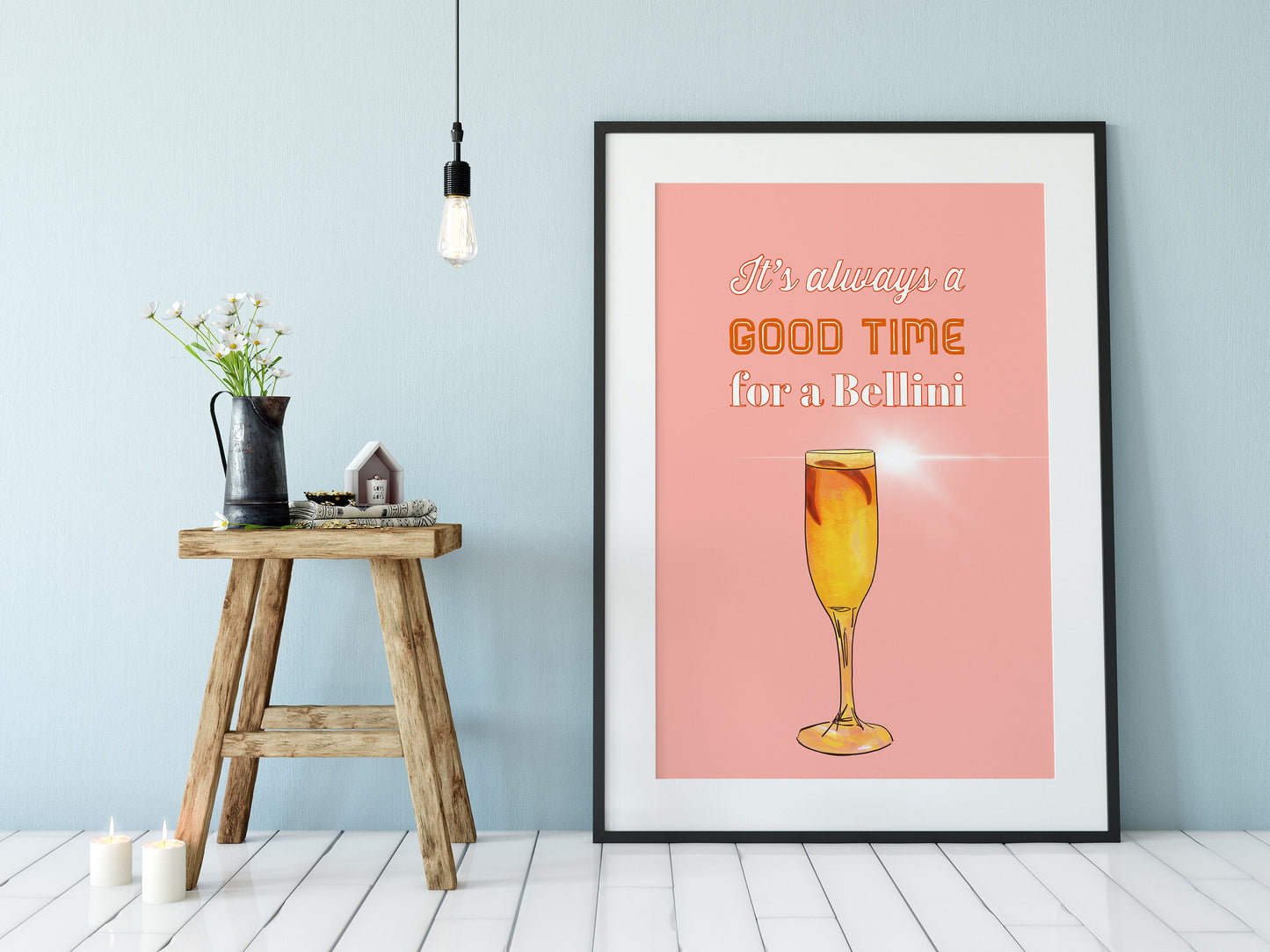 Cocktail Print, Bellini