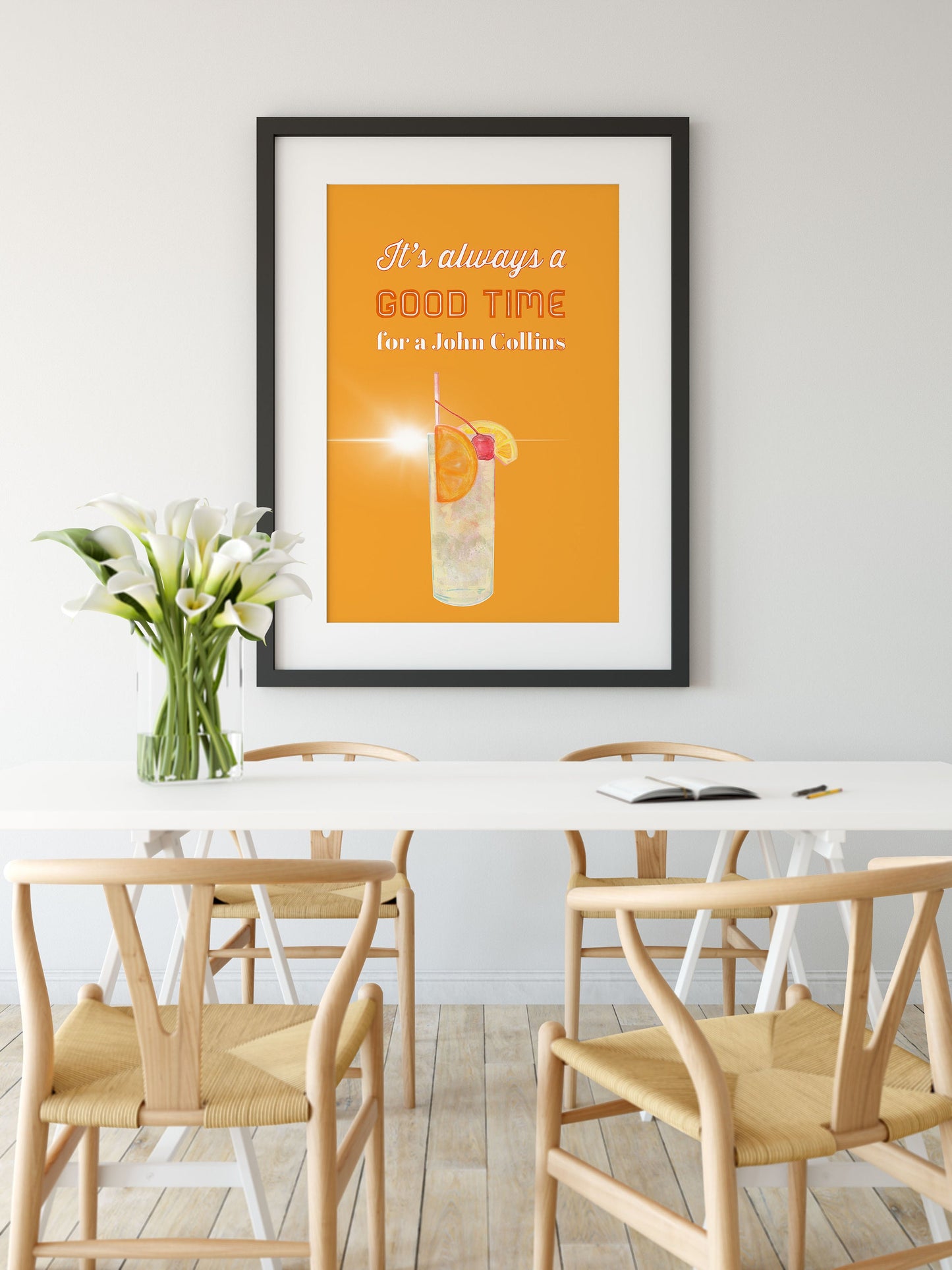 Cocktail Print, John Collins