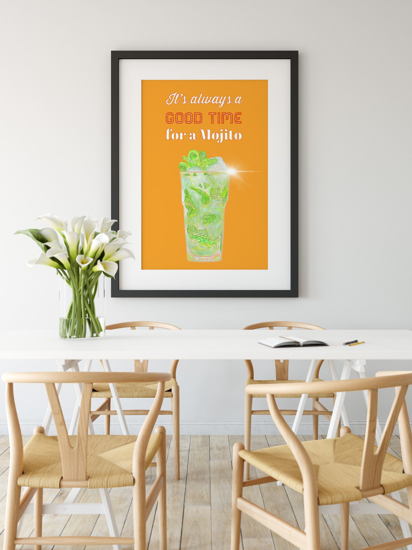 Cocktail Print, Mojito