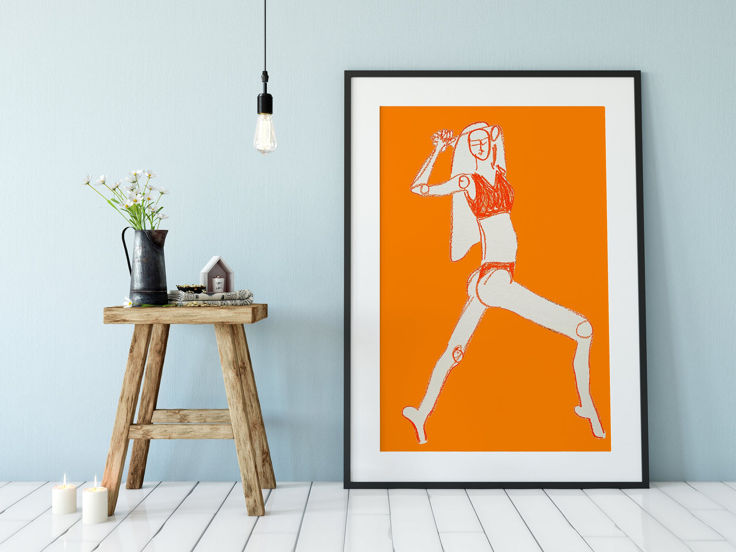 Bold Figurative Art Print
