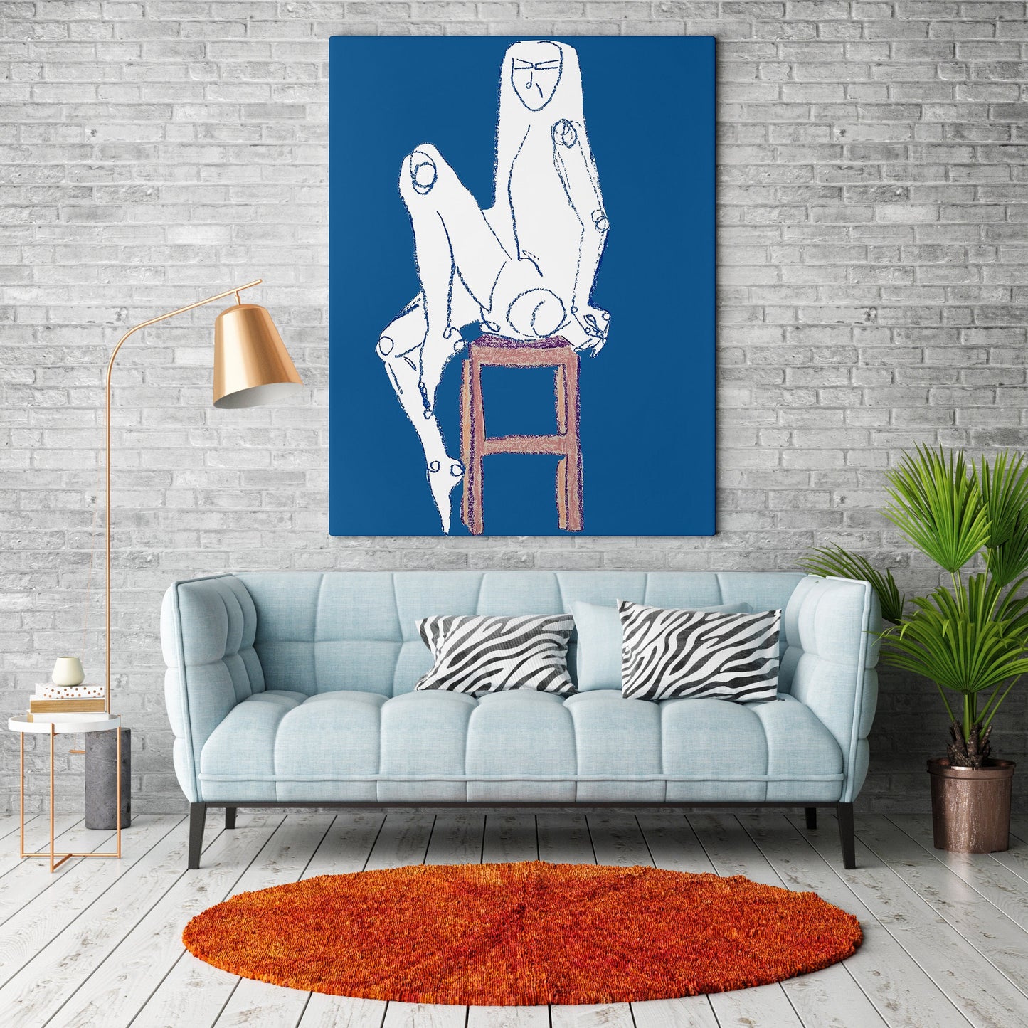 Figurative Bold Print