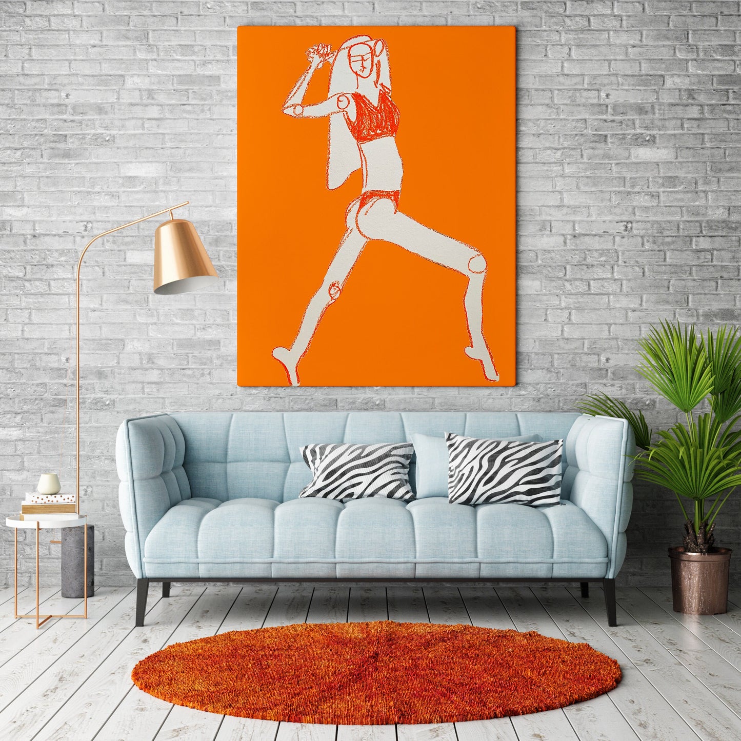 Bold Figurative Art Print