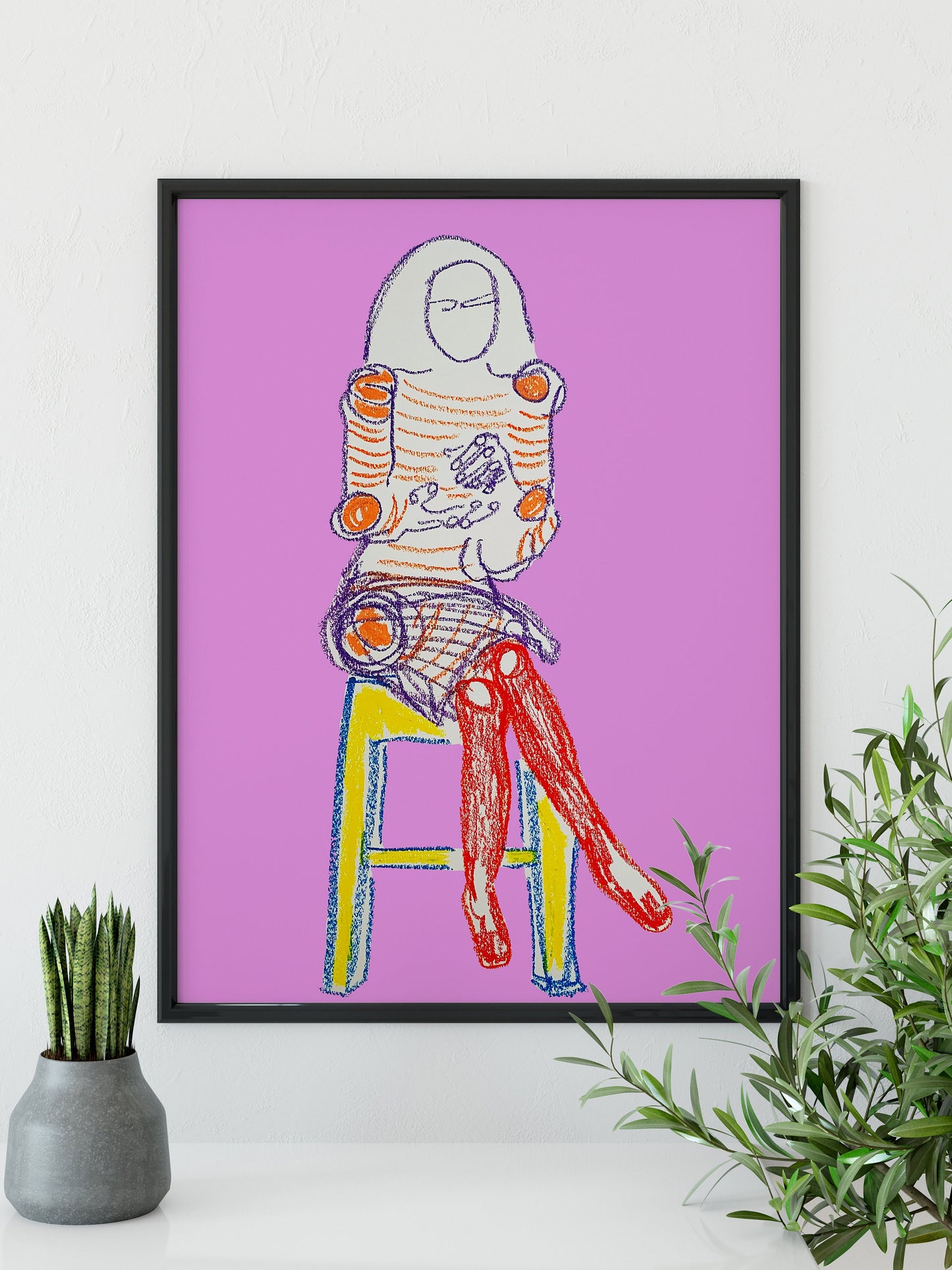Bold Figurative Print