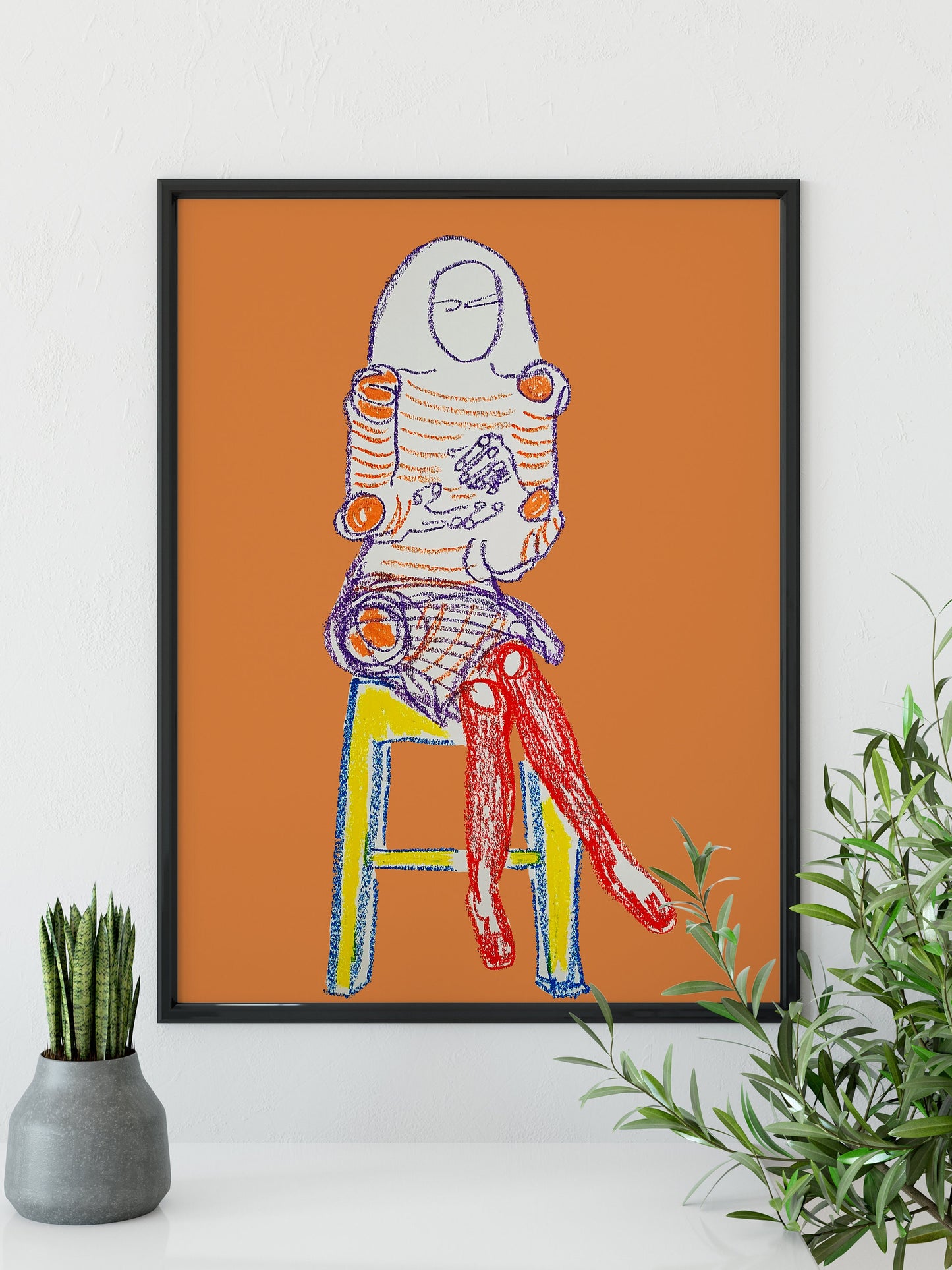 Bold Figurative Print