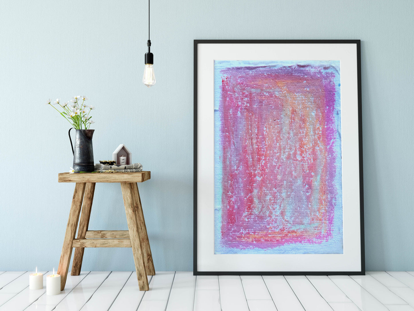 Geometric Contemporary Abstract Art Print