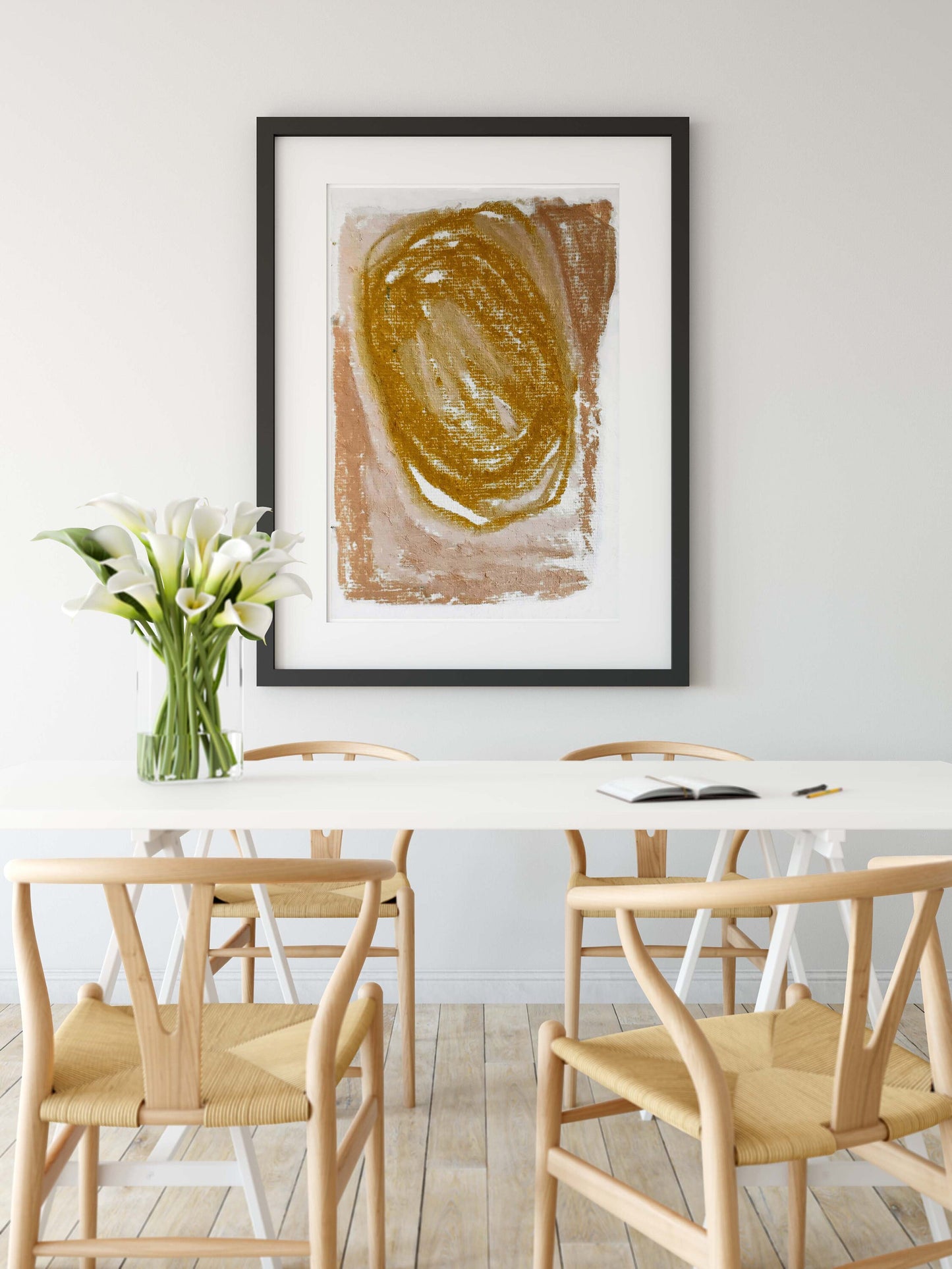 Geometric Contemporary Abstract Art Print