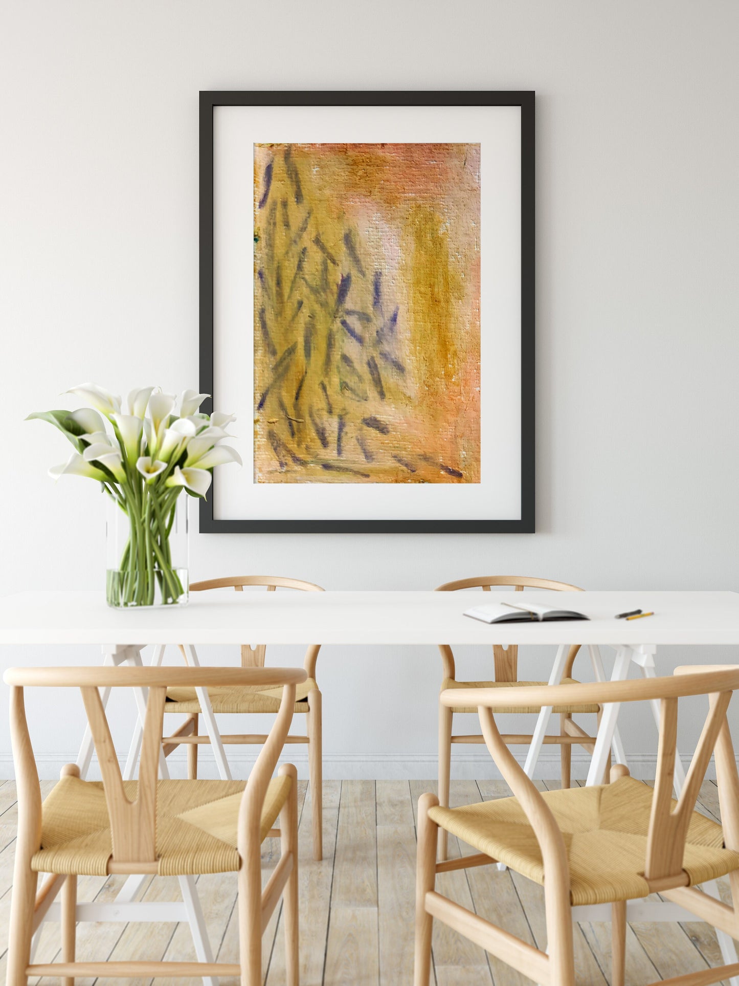 Geometric Contemporary Abstract Art Print