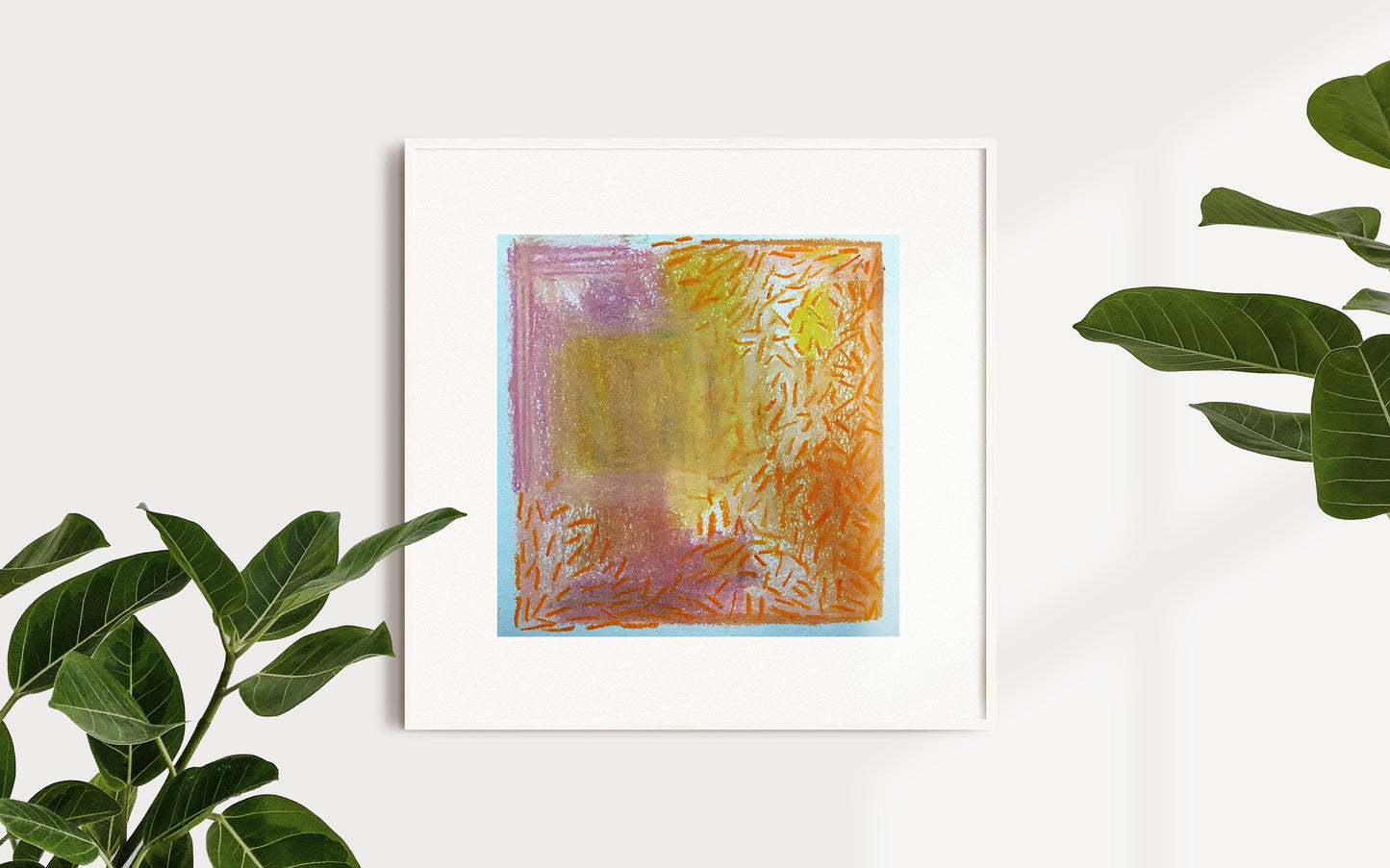 Geometric Contemporary Abstract Art Print