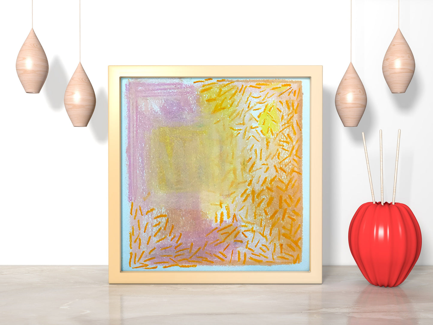 Geometric Contemporary Abstract Art Print
