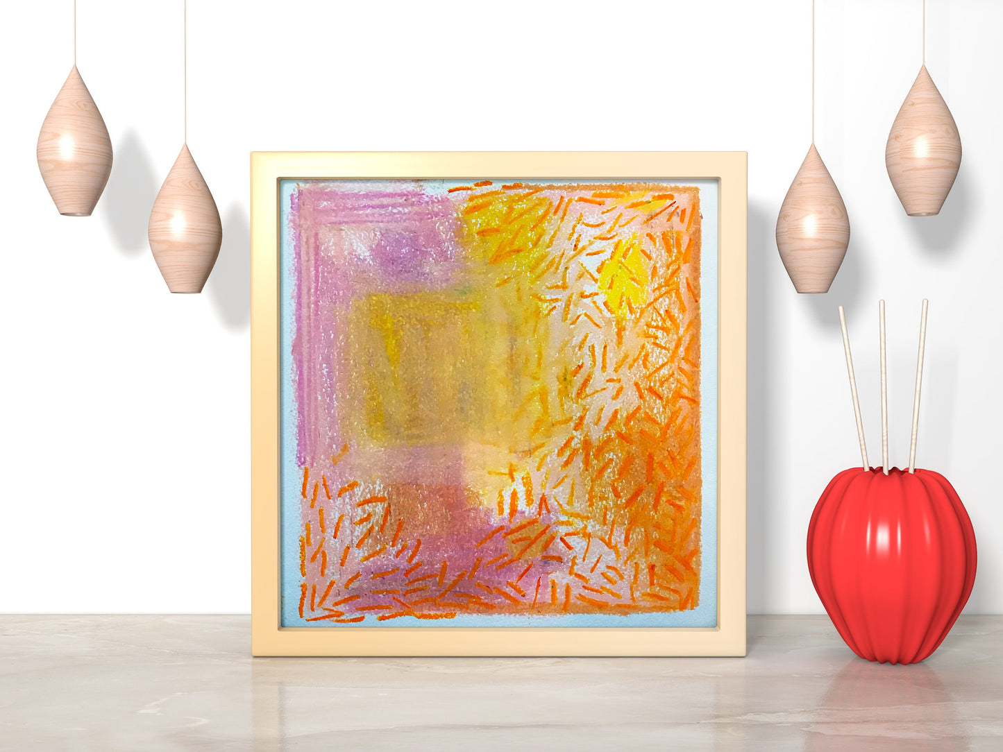 Geometric Contemporary Abstract Art Print