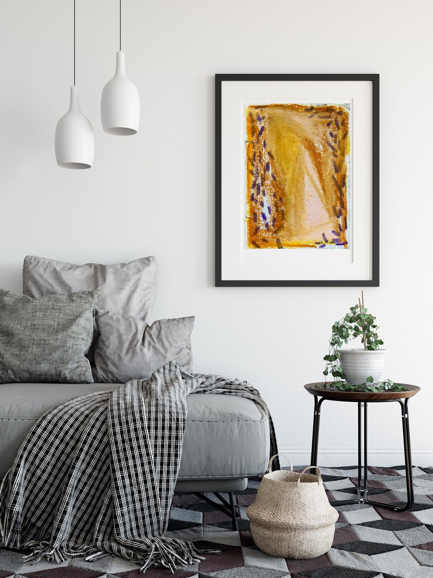 Contemporary Abstract Art Print
