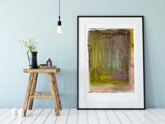 Geometric Contemporary Abstract Art Print
