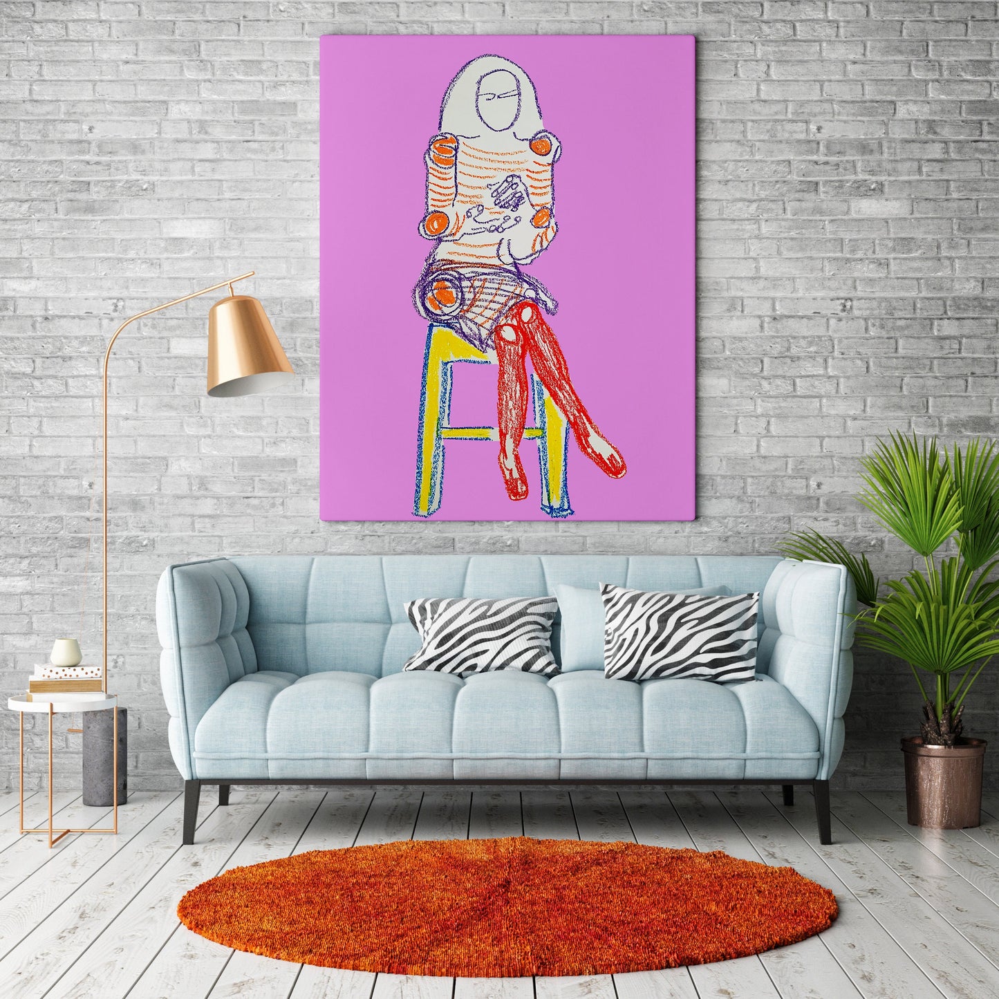 Bold Figurative Print