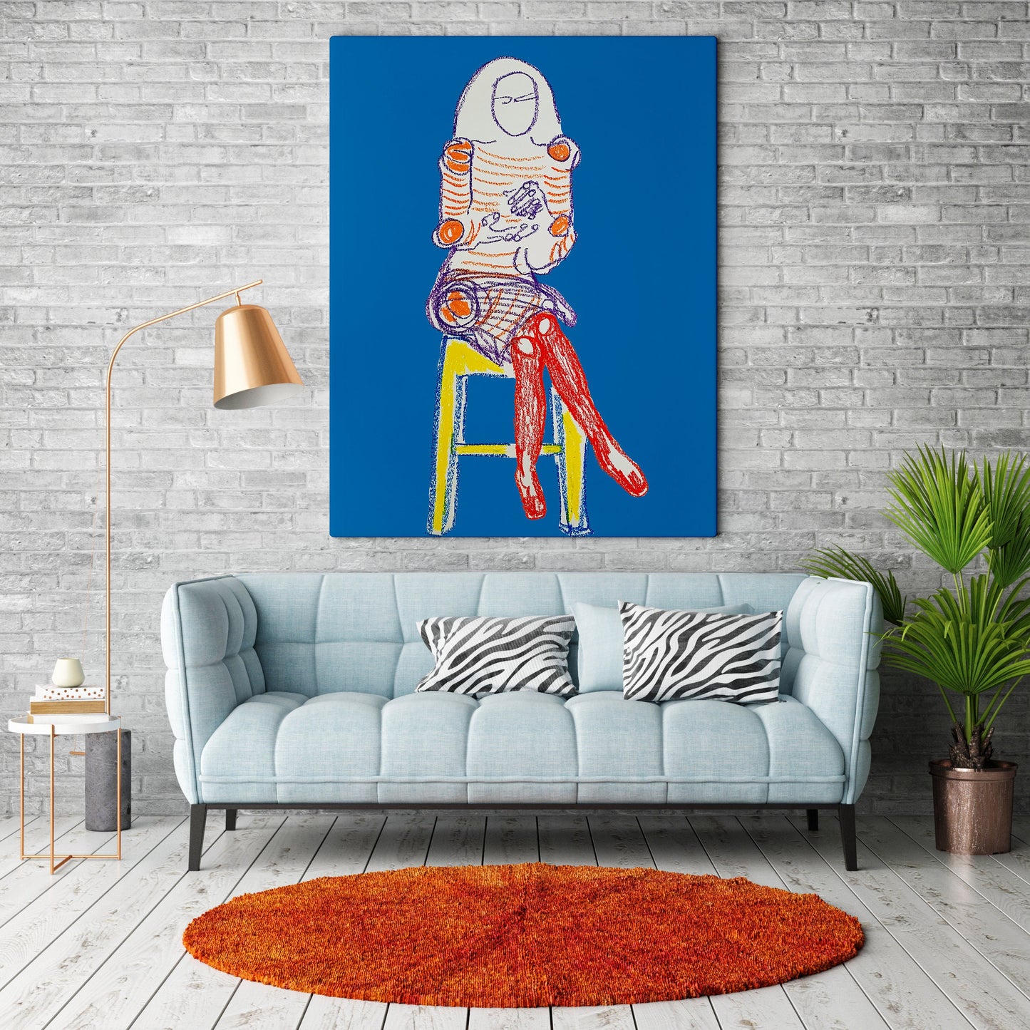 Bold Figurative Print