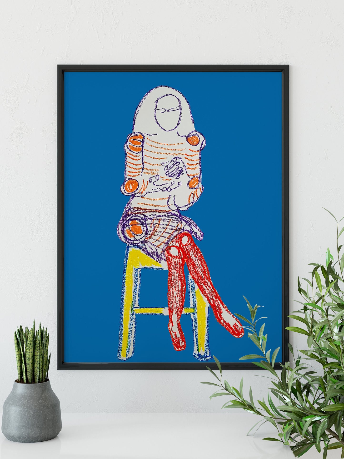 Bold Figurative Print