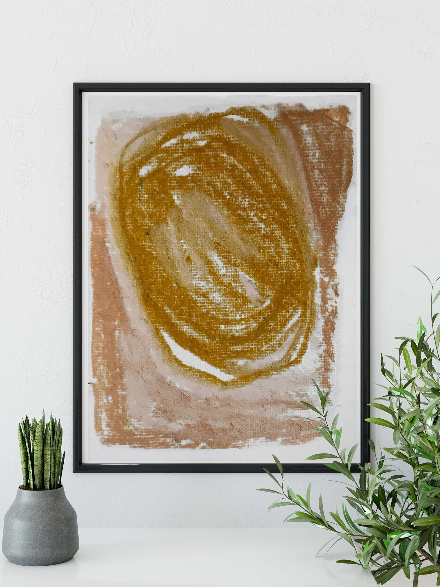 Geometric Contemporary Abstract Art Print