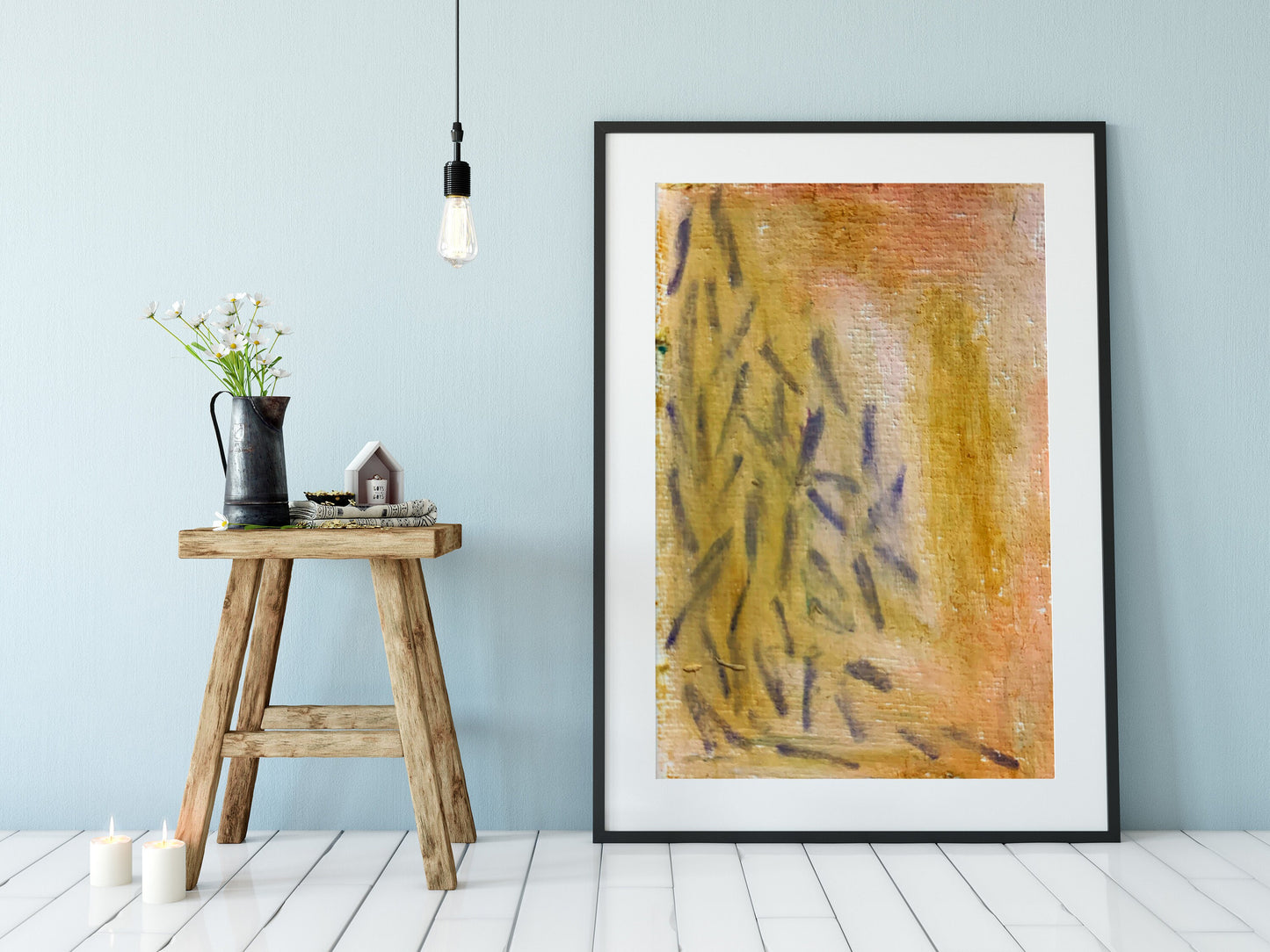 Geometric Contemporary Abstract Art Print