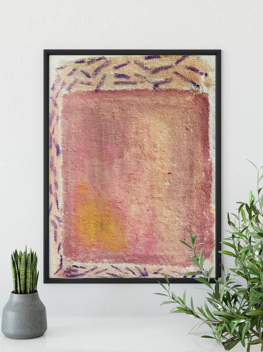 Geometric Contemporary Abstract Art Print