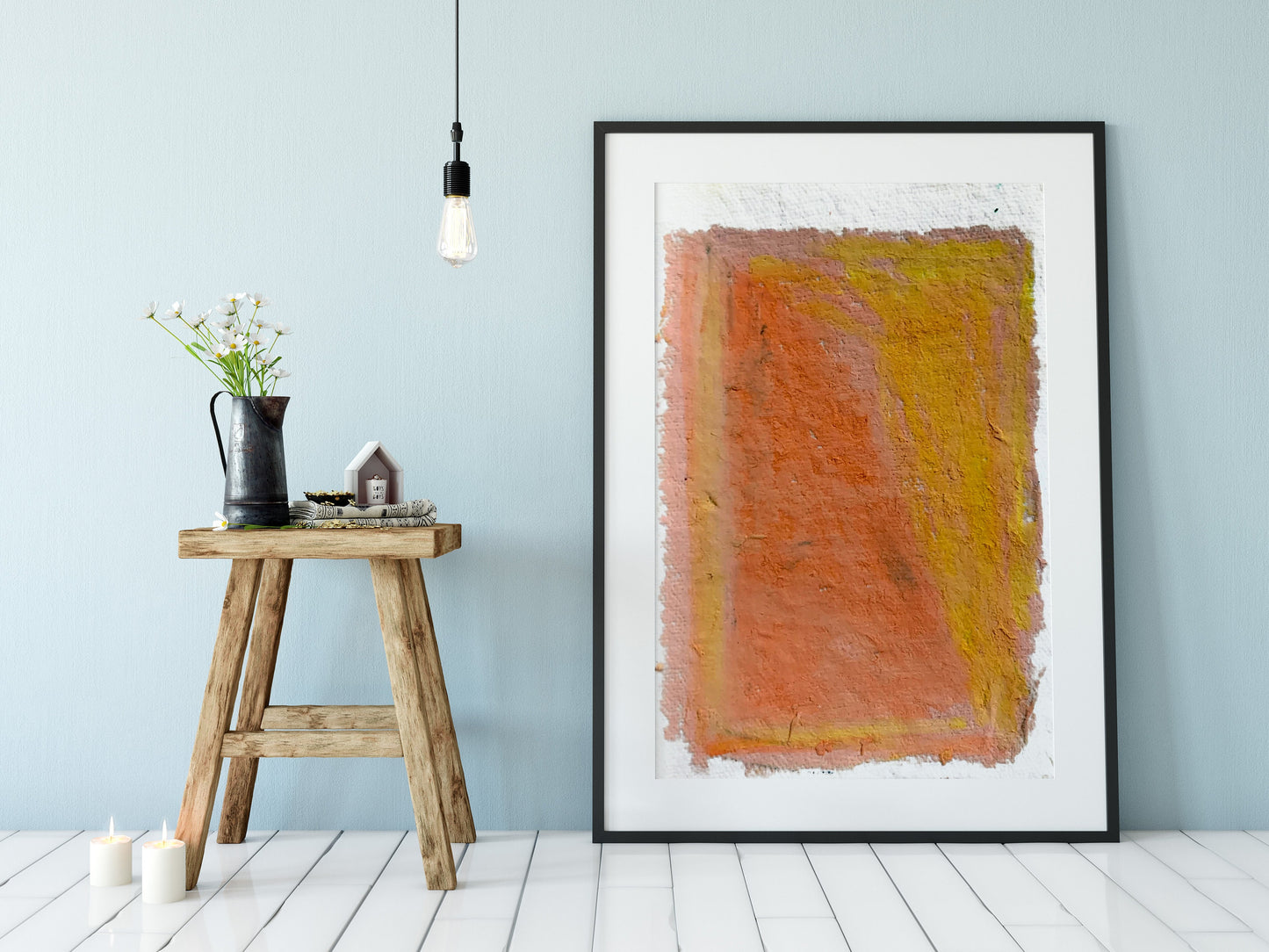 Geometric Contemporary Abstract Art Print