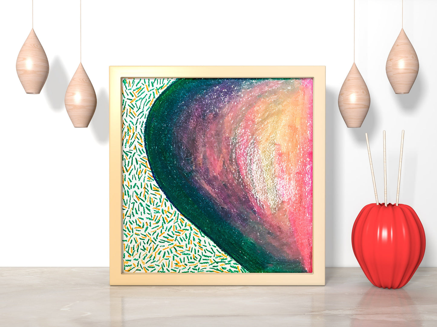 Geometric Contemporary Abstract Art Print