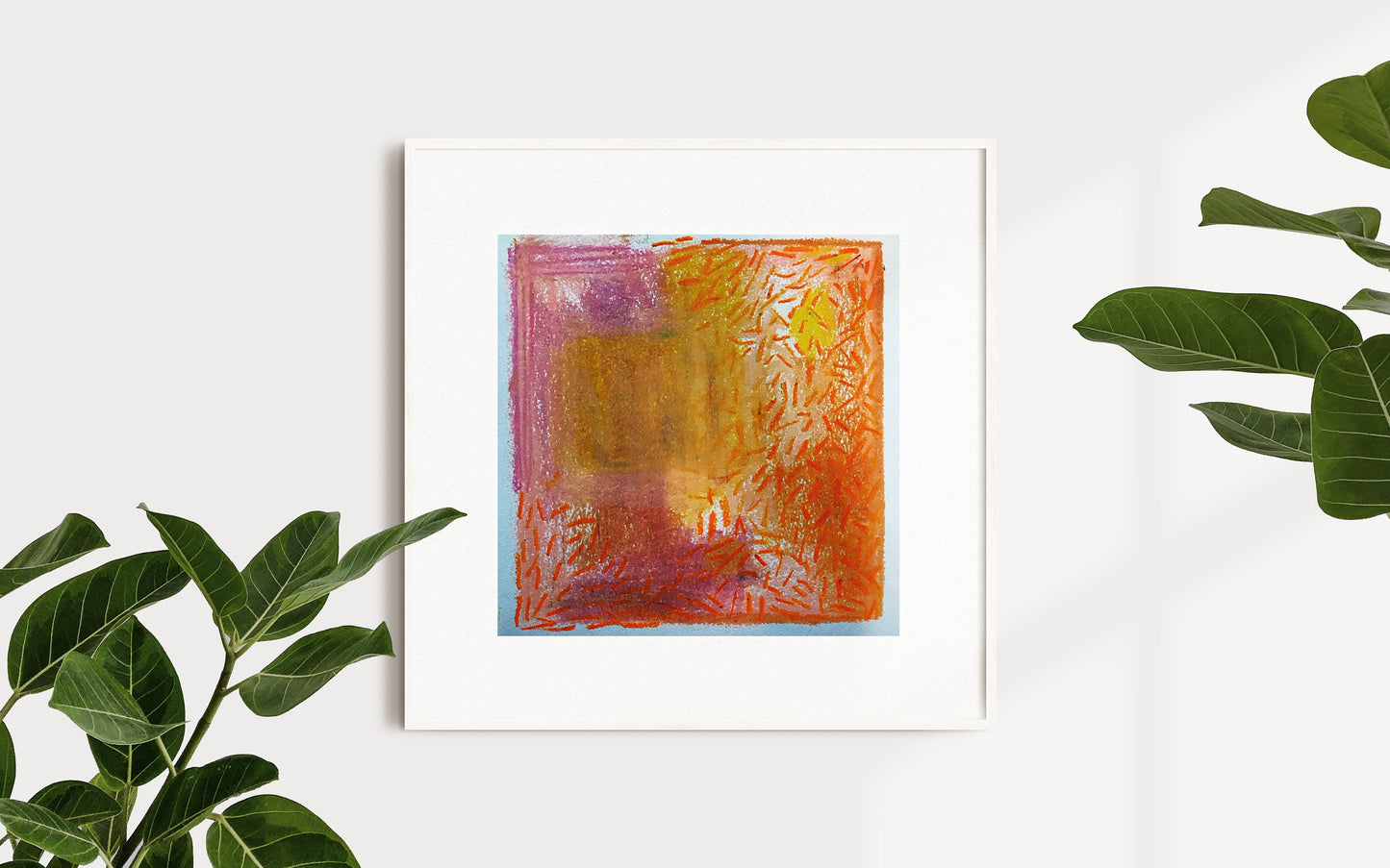 Geometric Contemporary Abstract Art Print