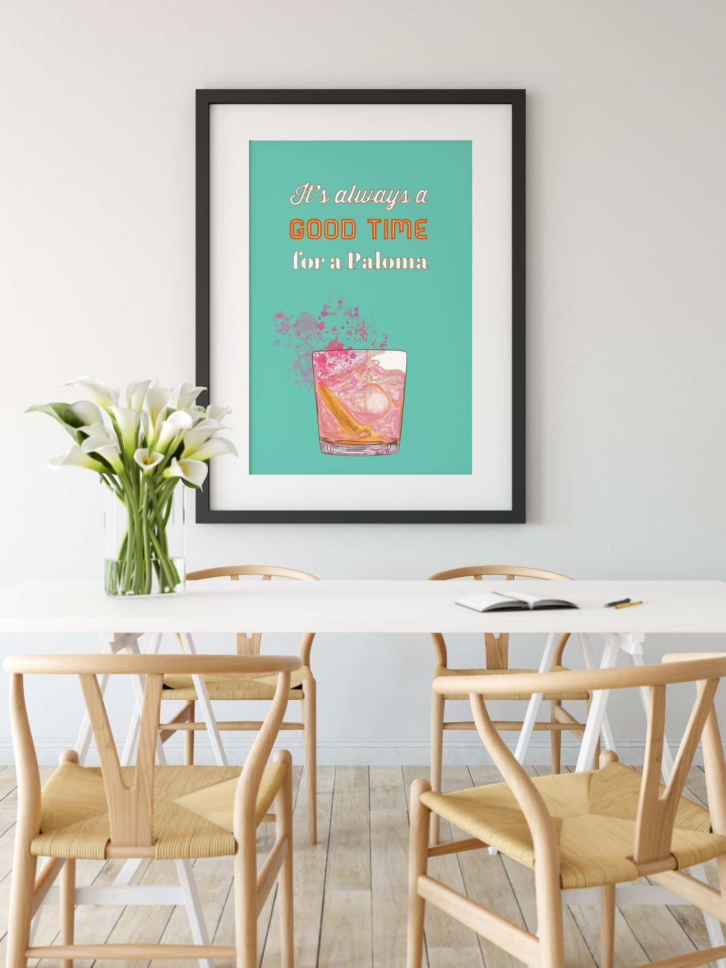 Cocktail Print, Paloma
