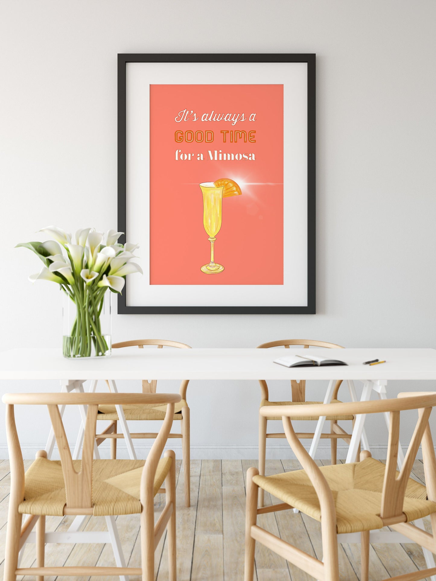 Cocktail Print, Mimosa