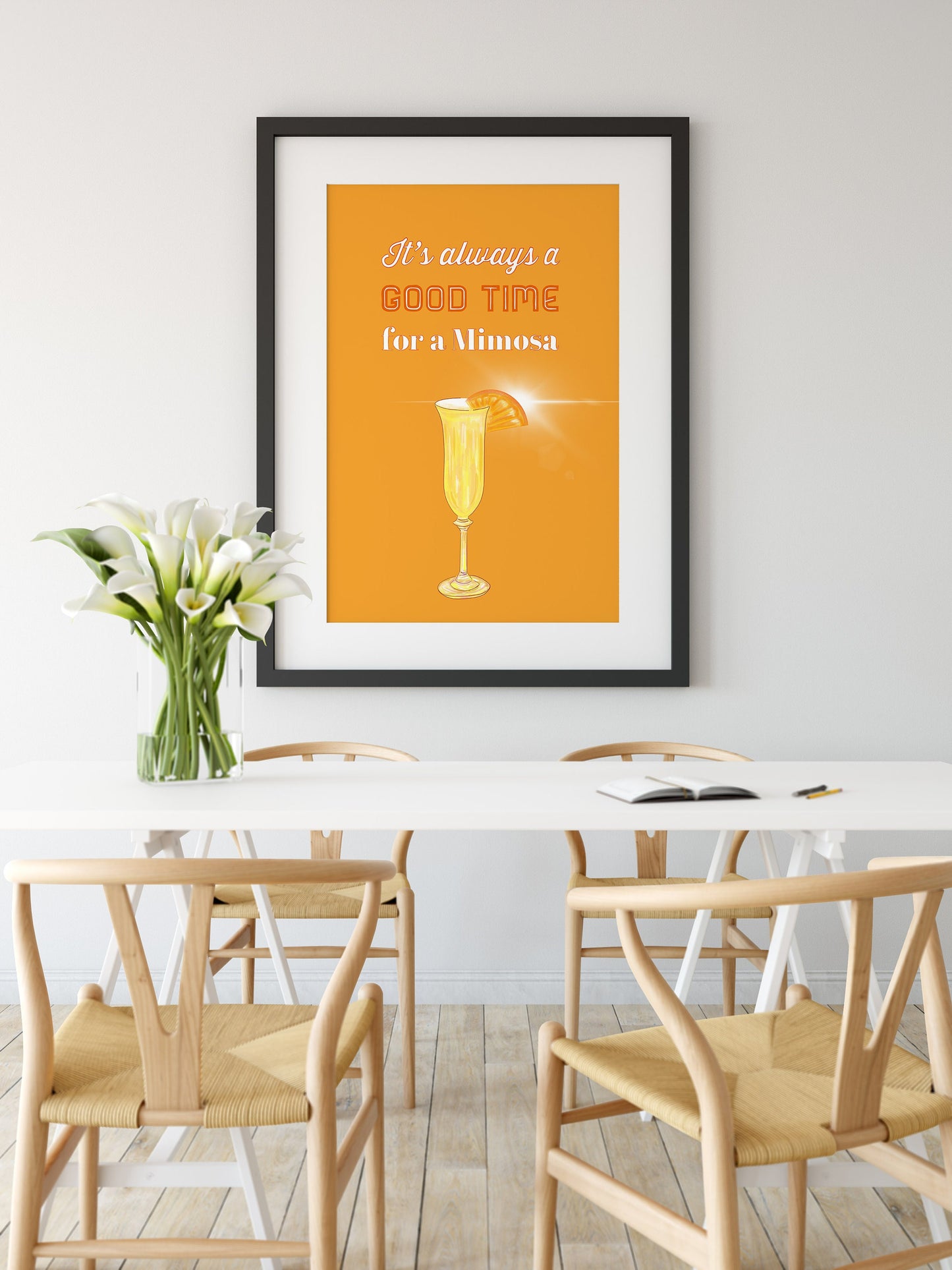 Cocktail Print, Mimosa